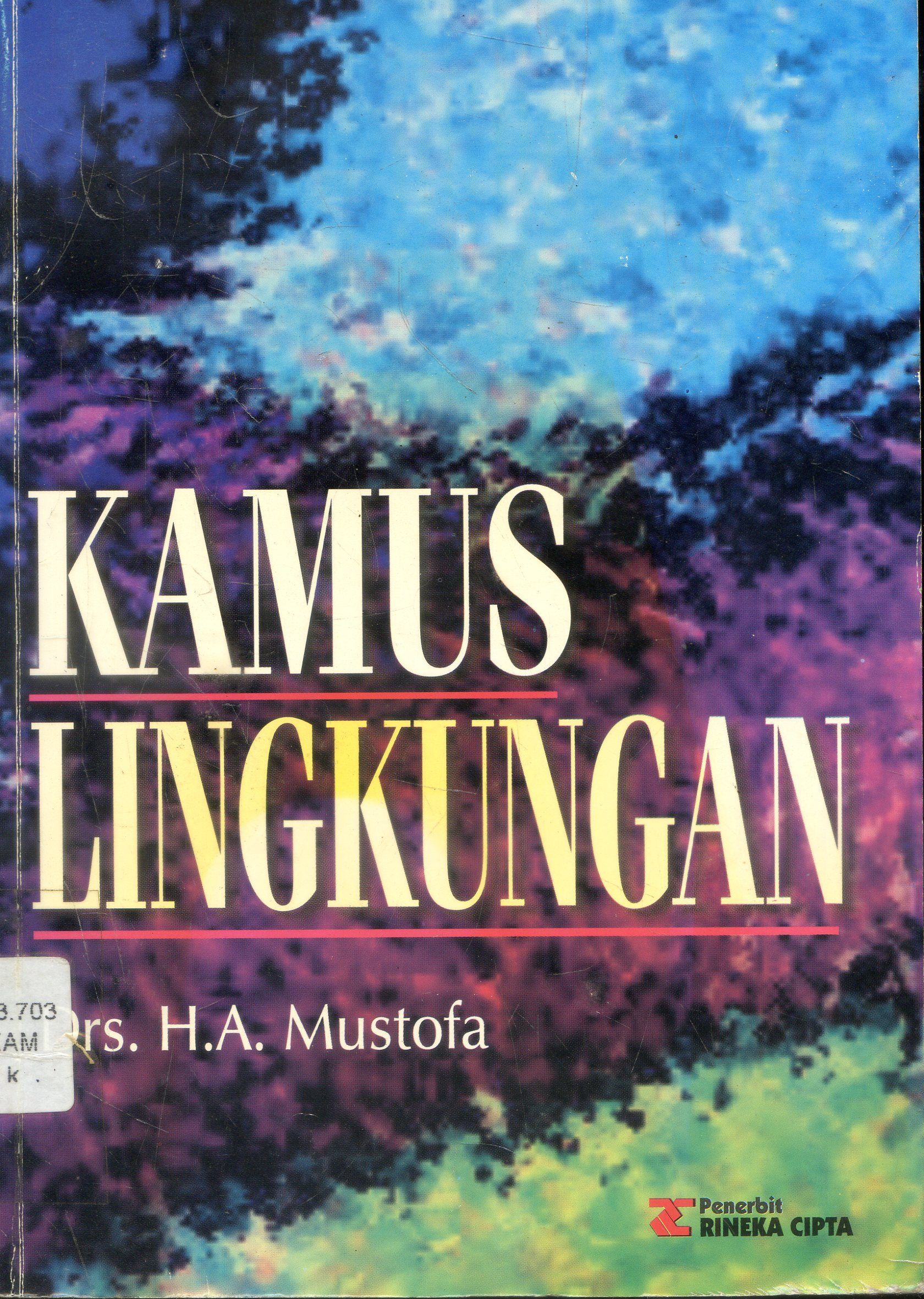 Cover Kamus : Lingkungan ; A. Mustofa