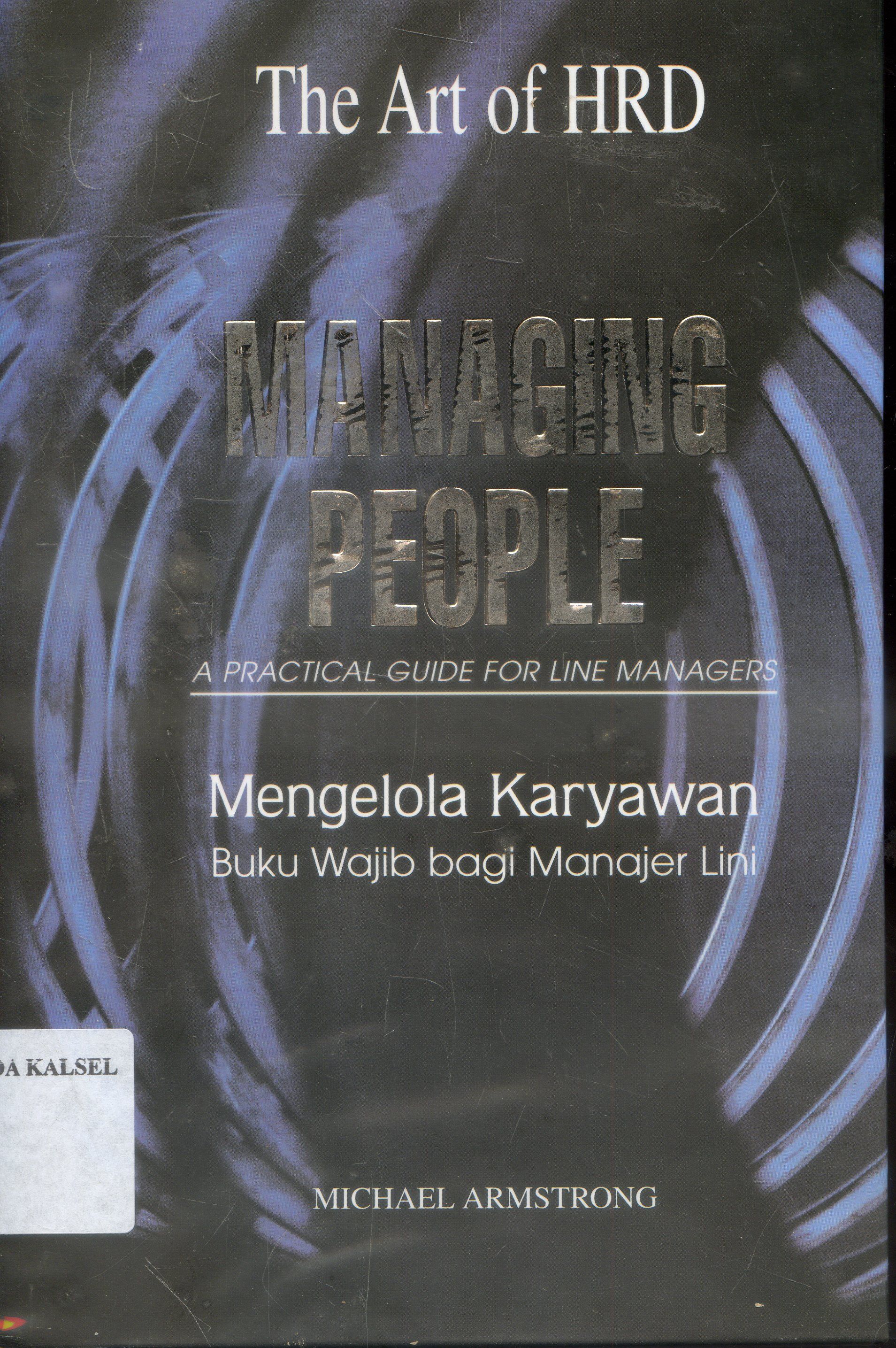 Cover The Art Of Hrd : Mengelola / Michael Armstrong