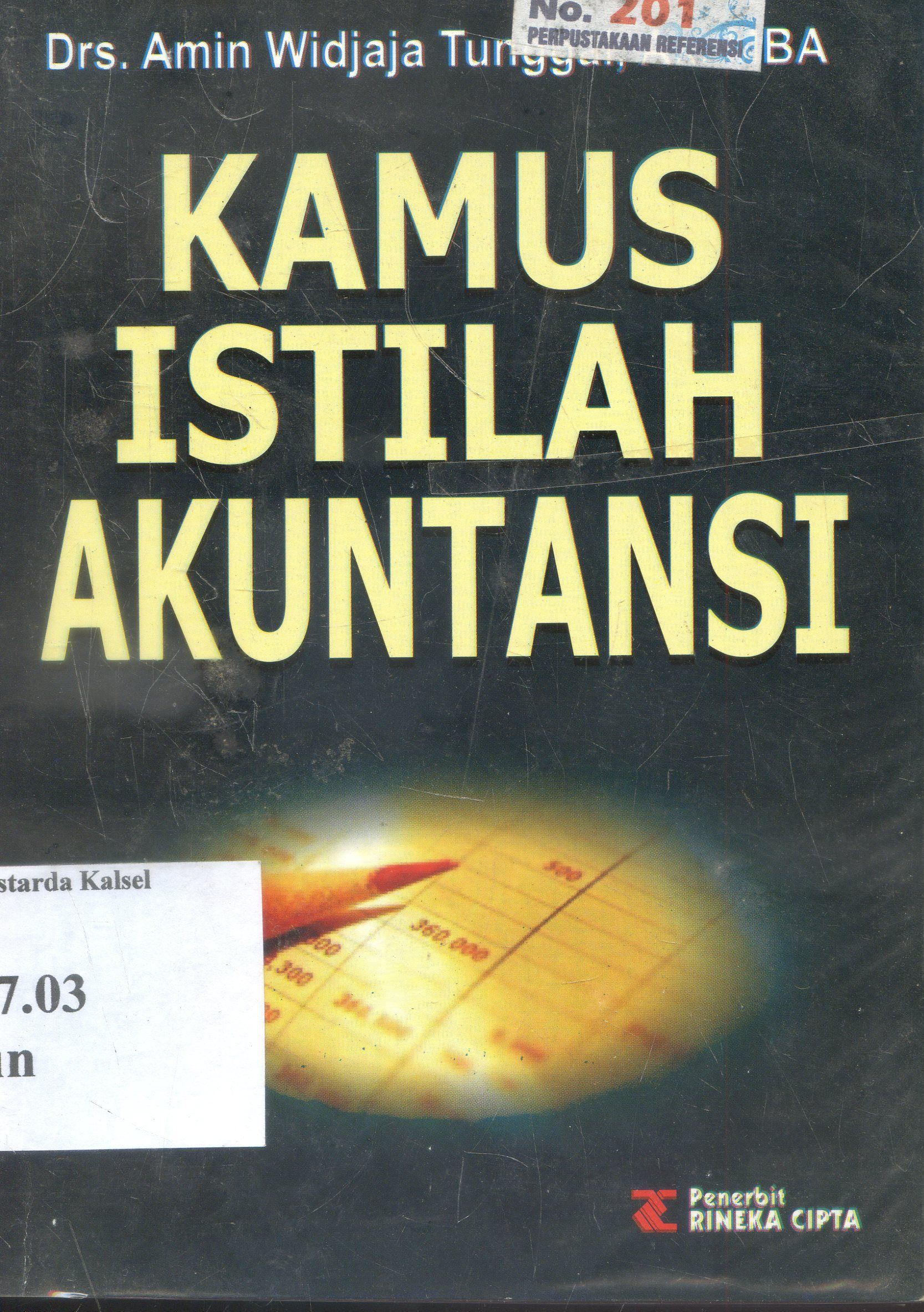 Cover Kamus Istilah : Akutansi / Amin Widjaja tunggal