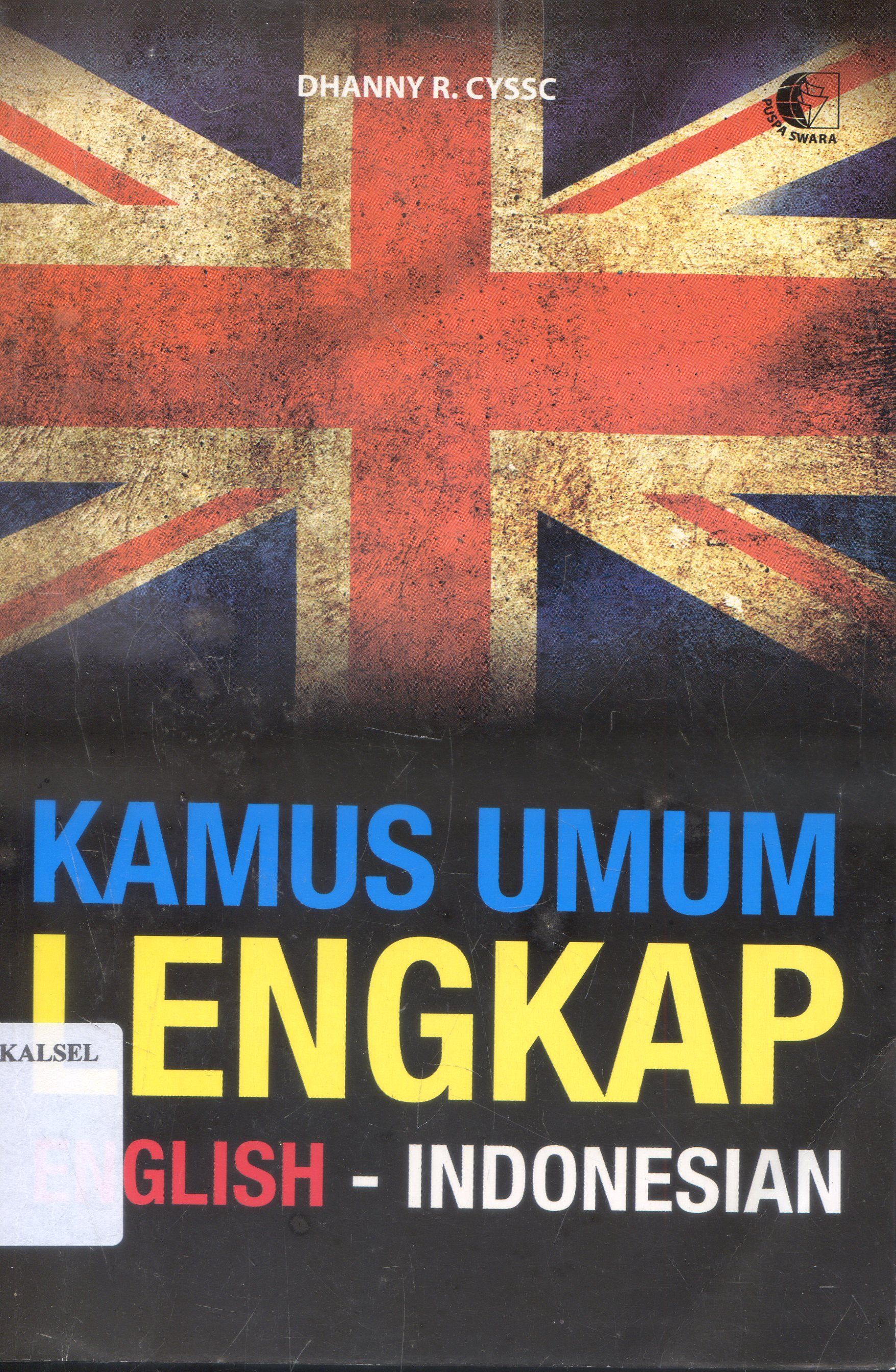 Cover Kamus Umum Lengkap : English - Indonesian