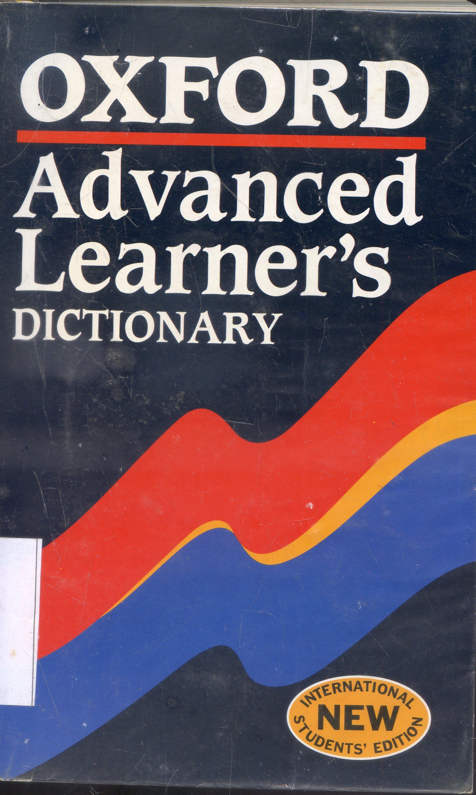 Cover Oxford Advanced Learner's : Dictionary ; A S Hornby ; Editor, Jonathan Crowther