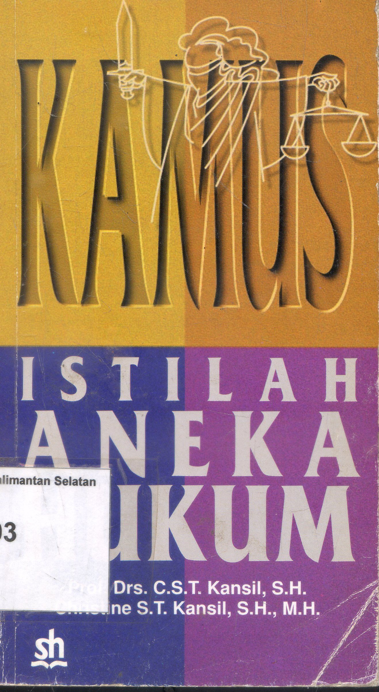 Cover Kamus Istilah : Aneka Hukum ; Kansil