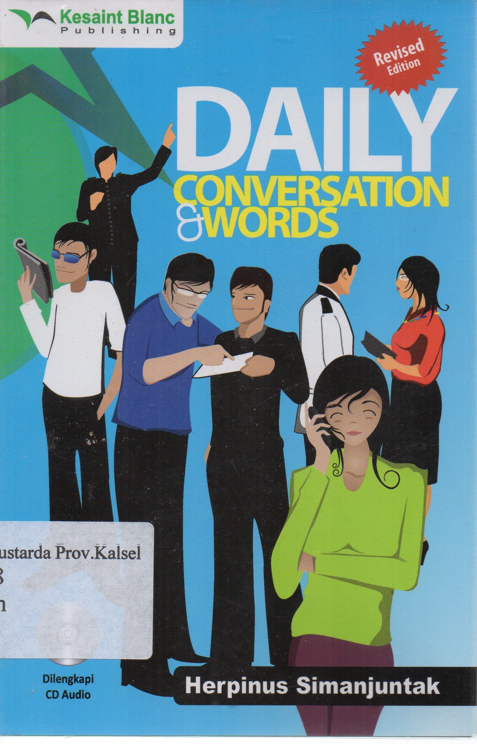 Cover Daily Conversation dan Wards / Herpinus Simanjuntak ; Penyunting, Nuriana Firda