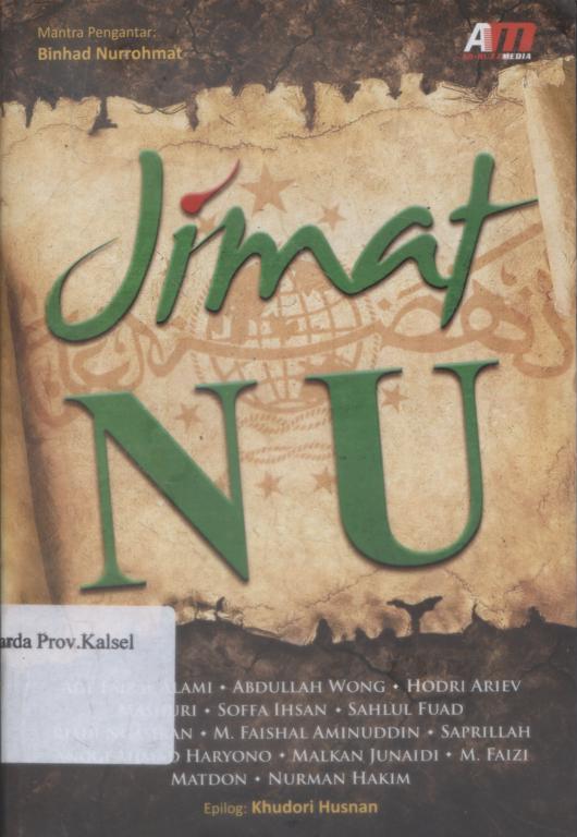 Cover Jimat NU / Binhad Nurrohmat [et.al.] ; editor, Rose KR.