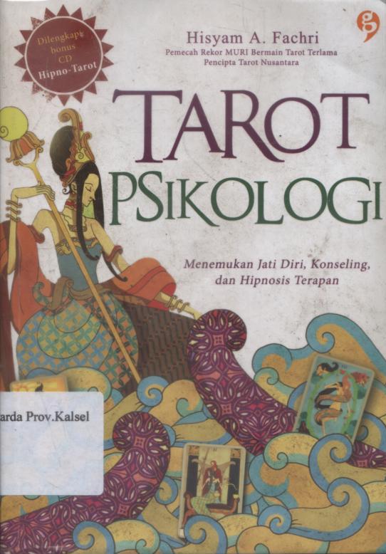 Cover Tarot Psikologi / Hisyam A. Fachri ; editor, Widi Satia.