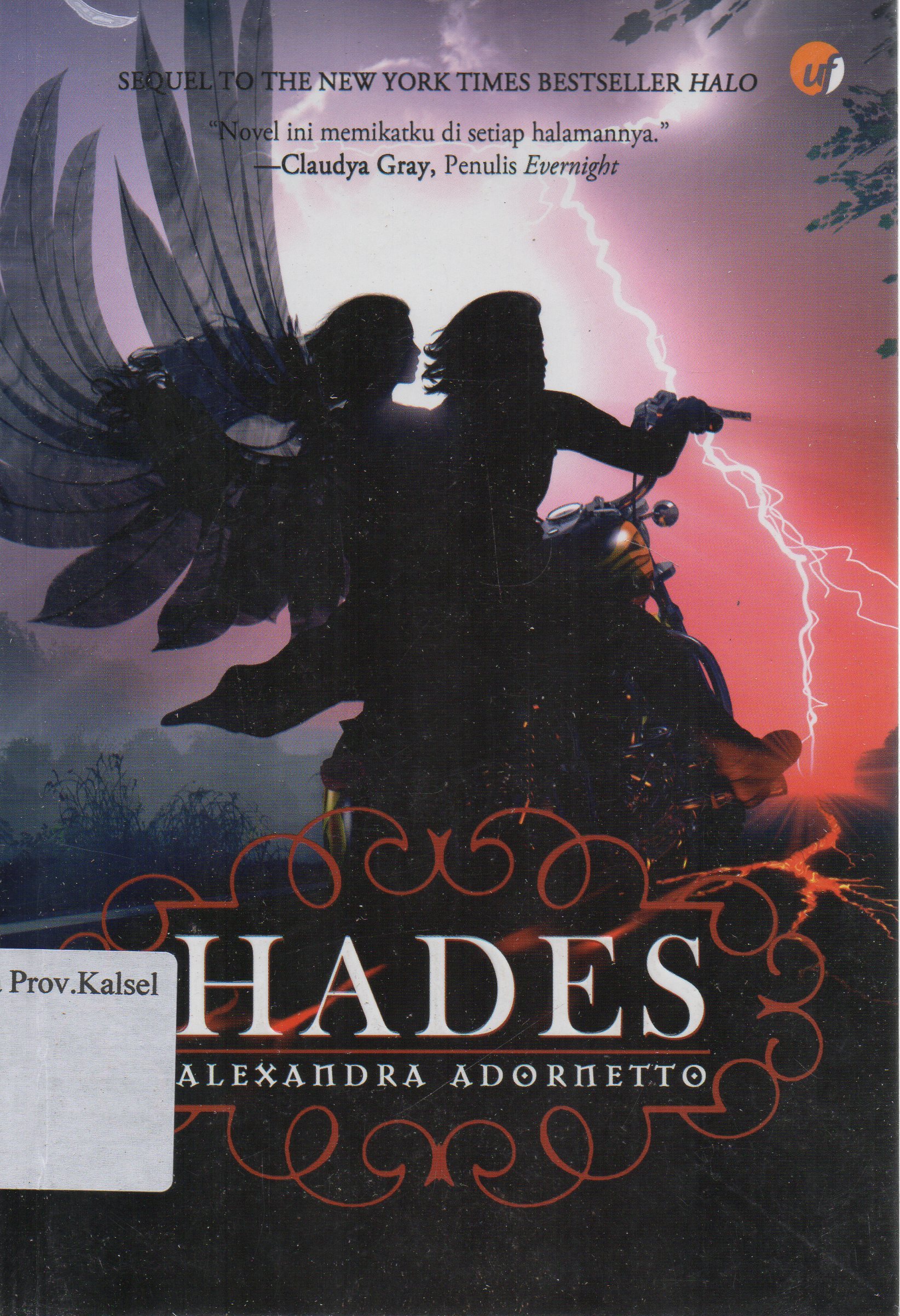 Cover Hades / Alexandra Adornetto ; penerjemah, Meda Satrio dan Yasmin Satrio.