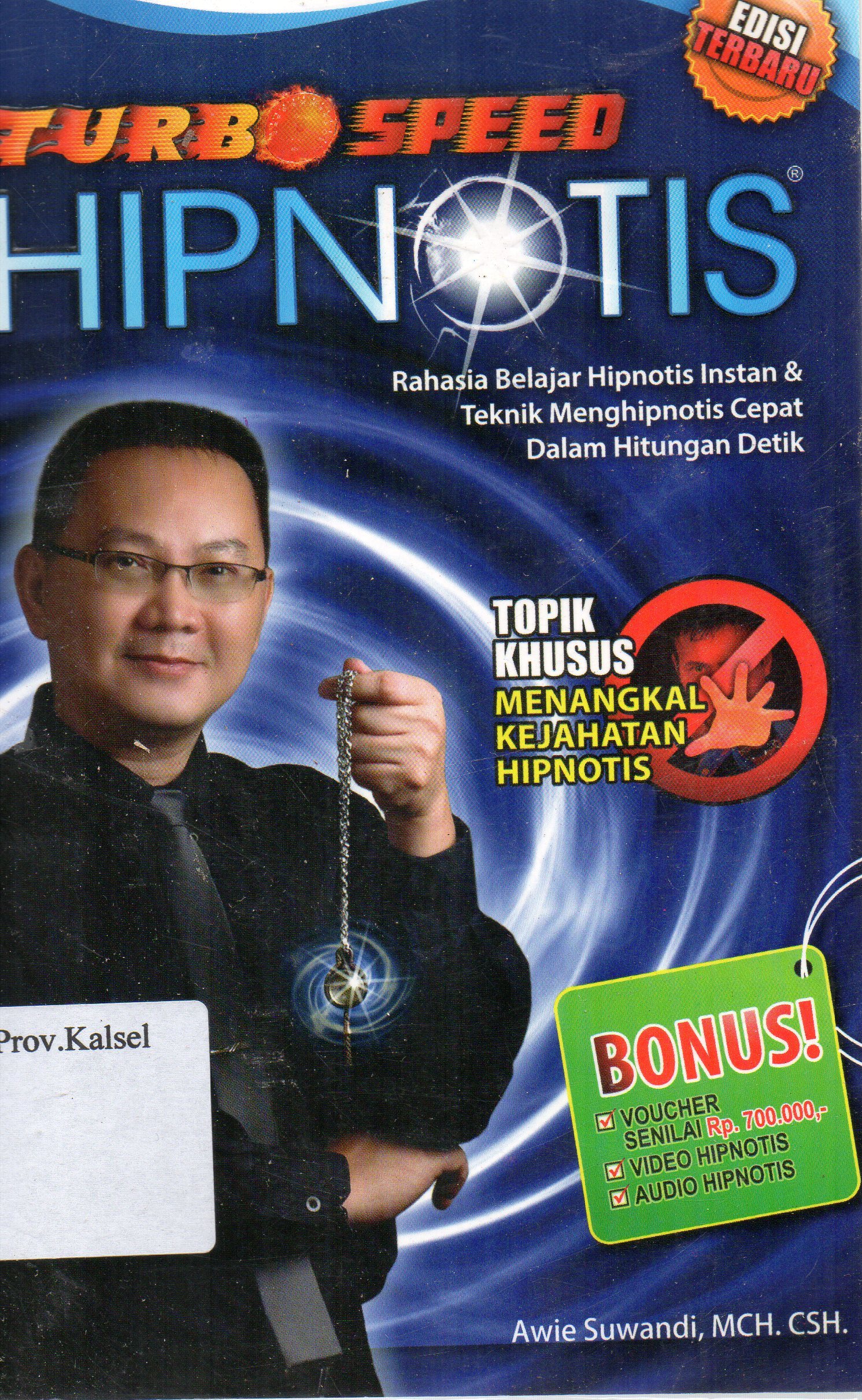 Cover Turbo Speed Hipnotis / Awie Suwandi.