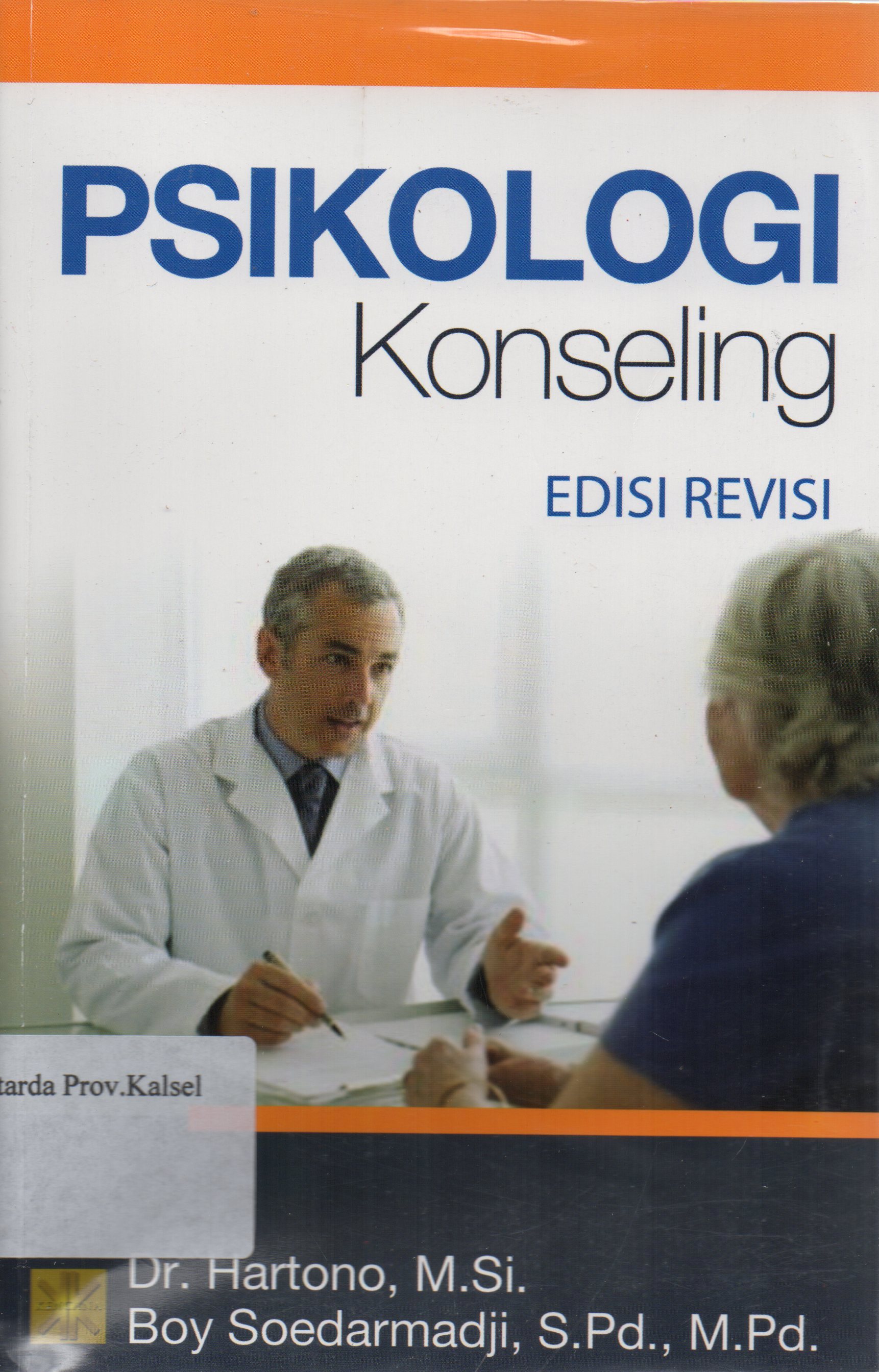 Cover Psikologi Konseling / Hartono, Boy Soedarmadji.