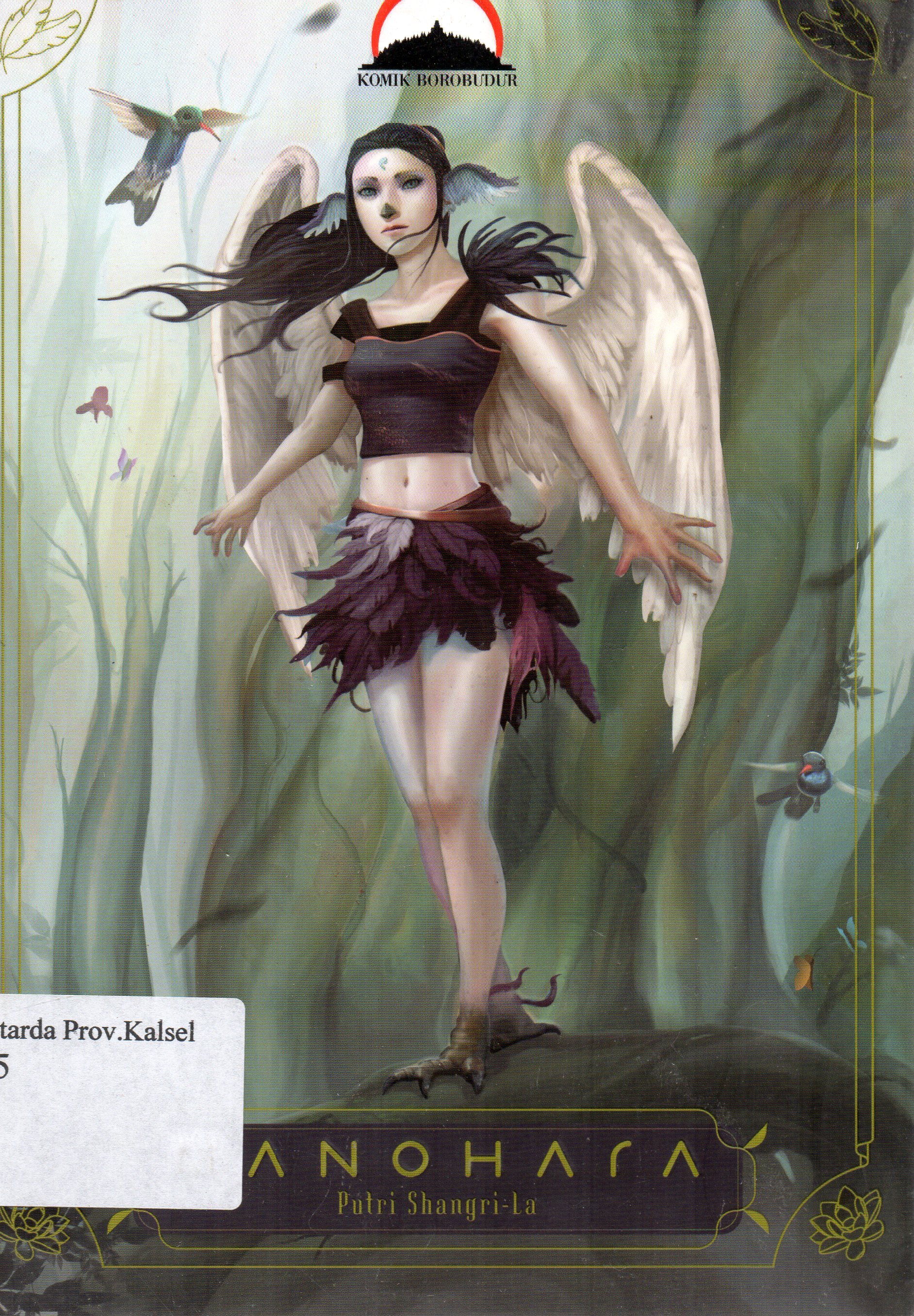 Cover Manohara putri Shangri-la / Handaka Vijjananda.