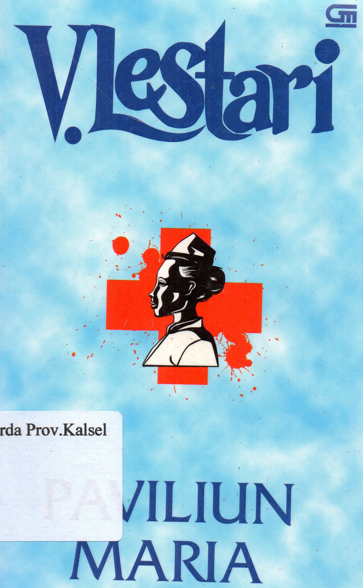 Cover Paviliun Maria / V. Lestari.