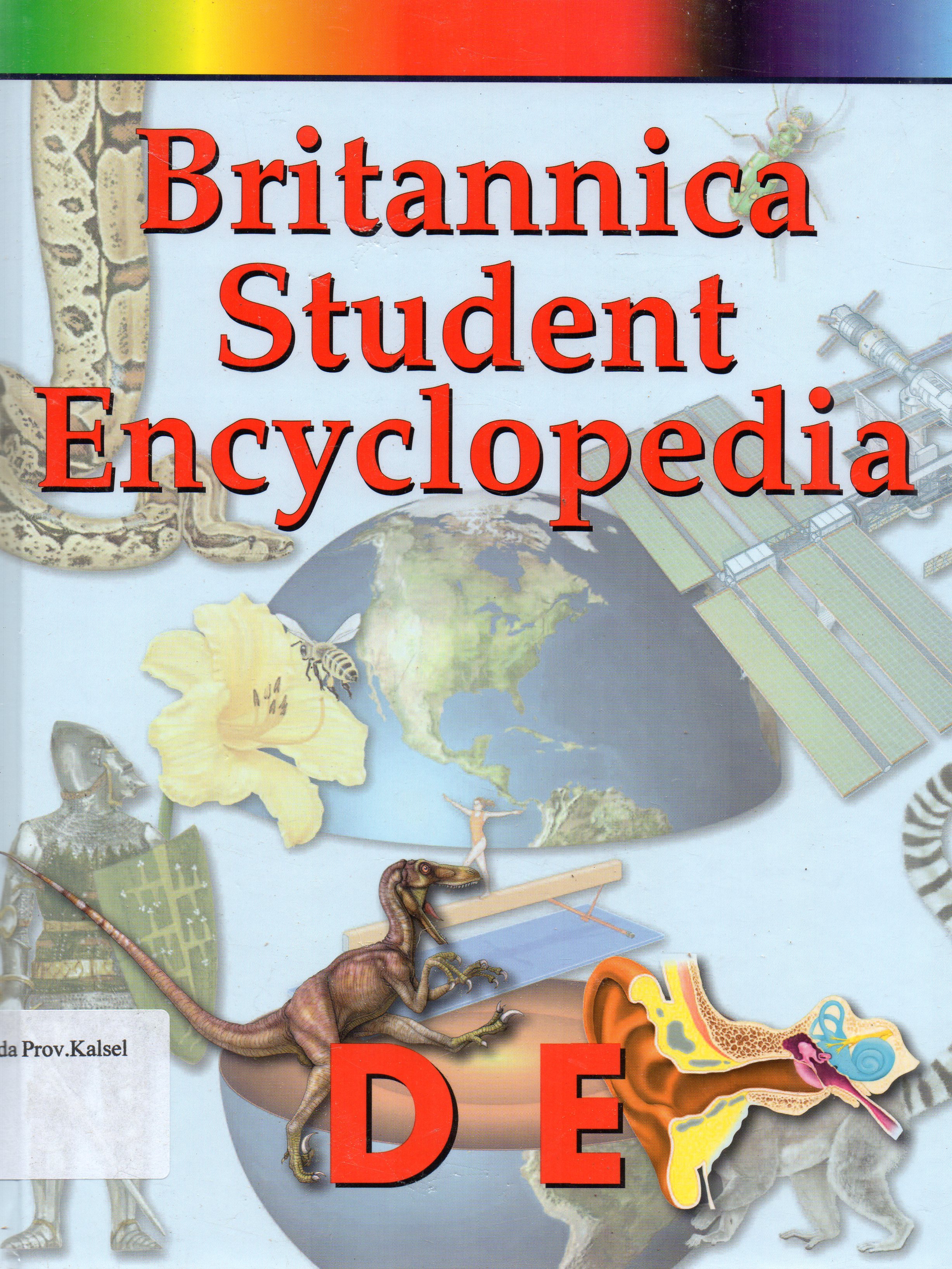 Cover Britannica Student Encyclopedia Volume 4 D E.
