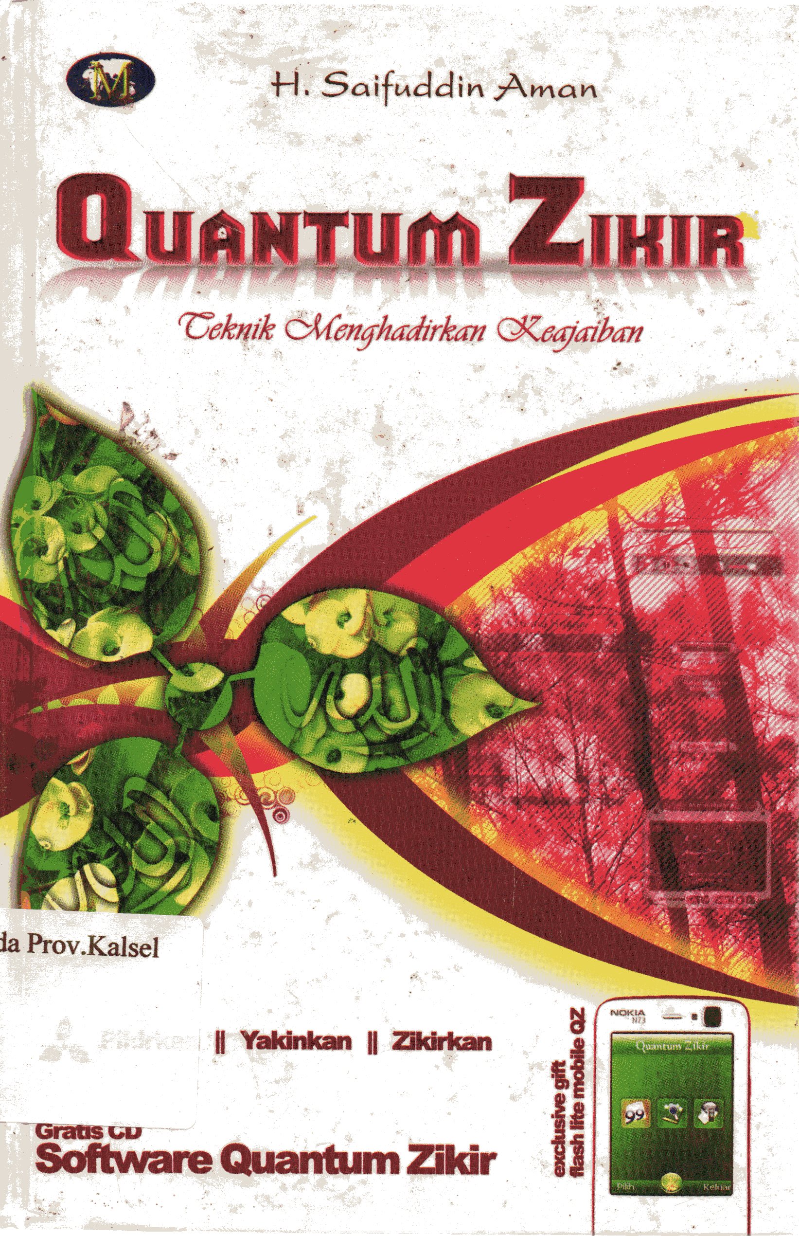 Cover Quantum Zikir :  Teknik Menghadirkan Keajaiban / H. Saifuddin Aman.