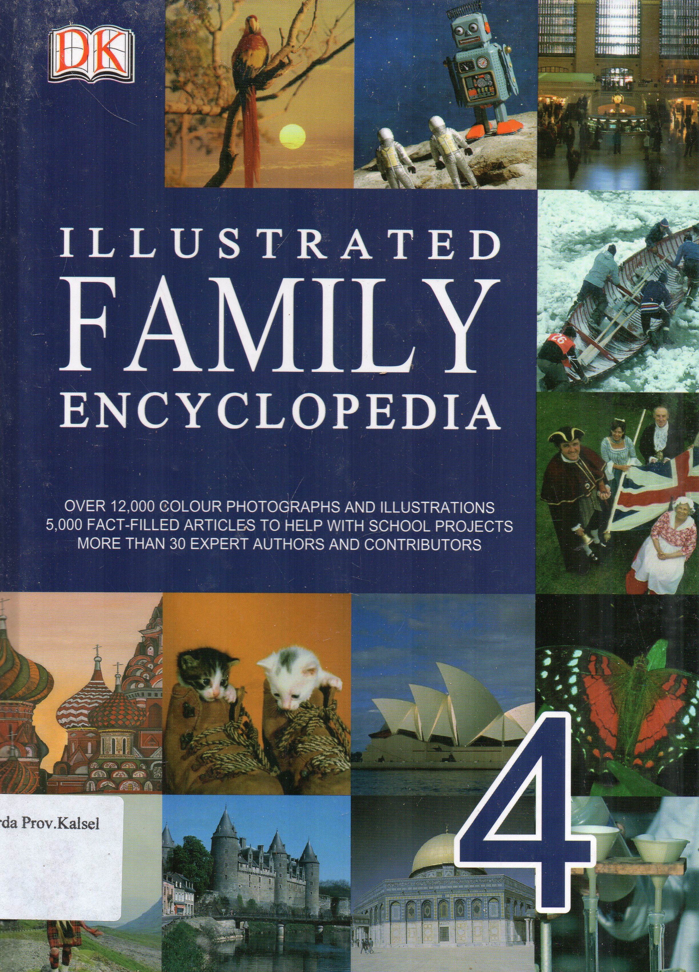 Cover Illustrated Family Encyclopedia 4 : Etruscans, Gulf States / editor, Rachel Beaugie, Nic Kynaston ... [et.al.].