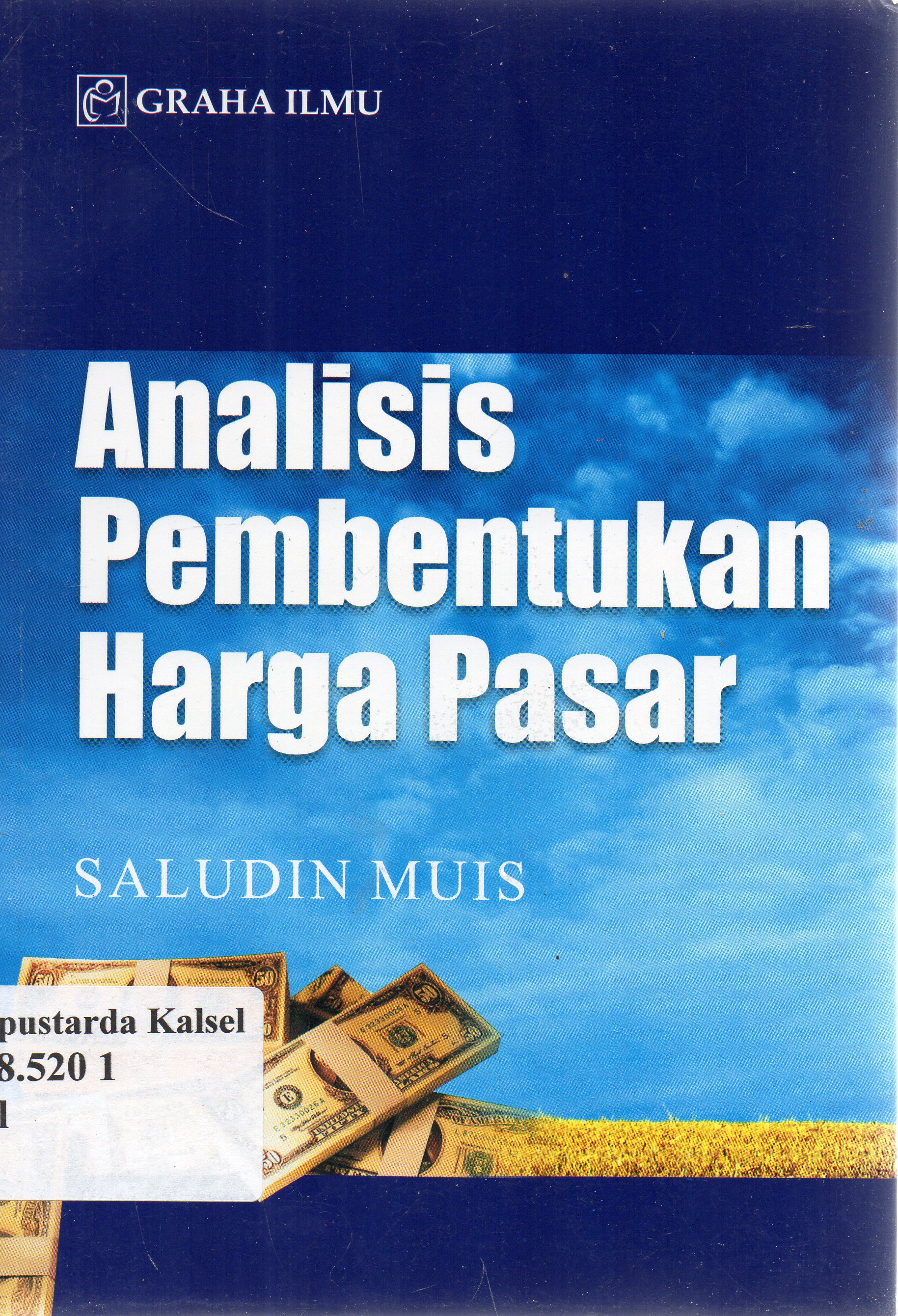 Cover Analisis Pembentukan Harga Pasar / Saludin Muis