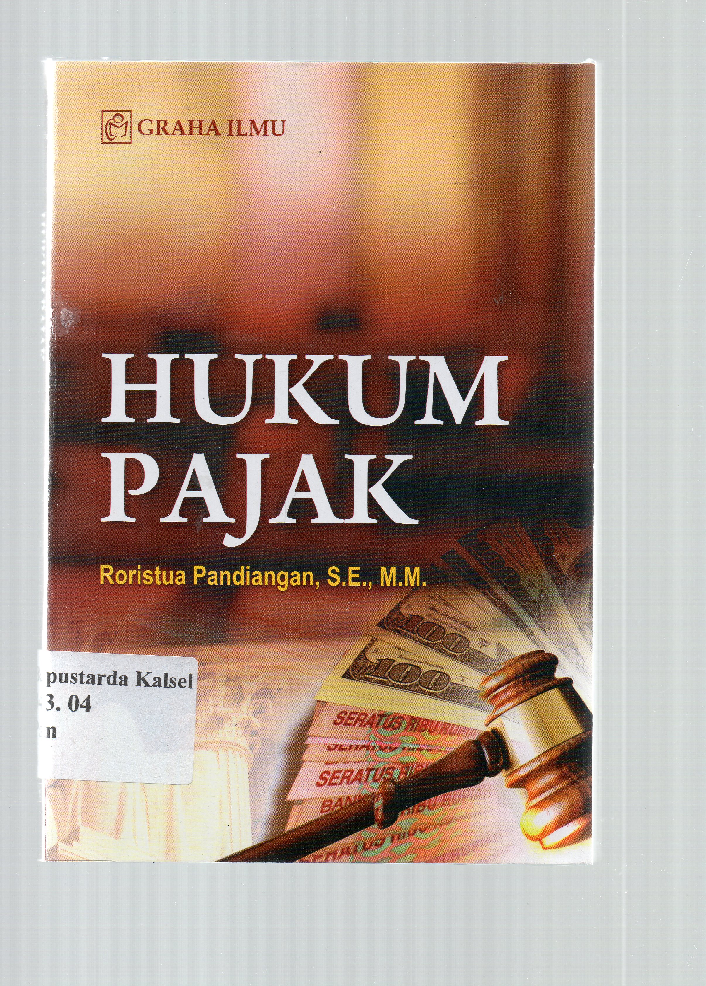 Cover Hukum Pajak / Roristua Pandiangan