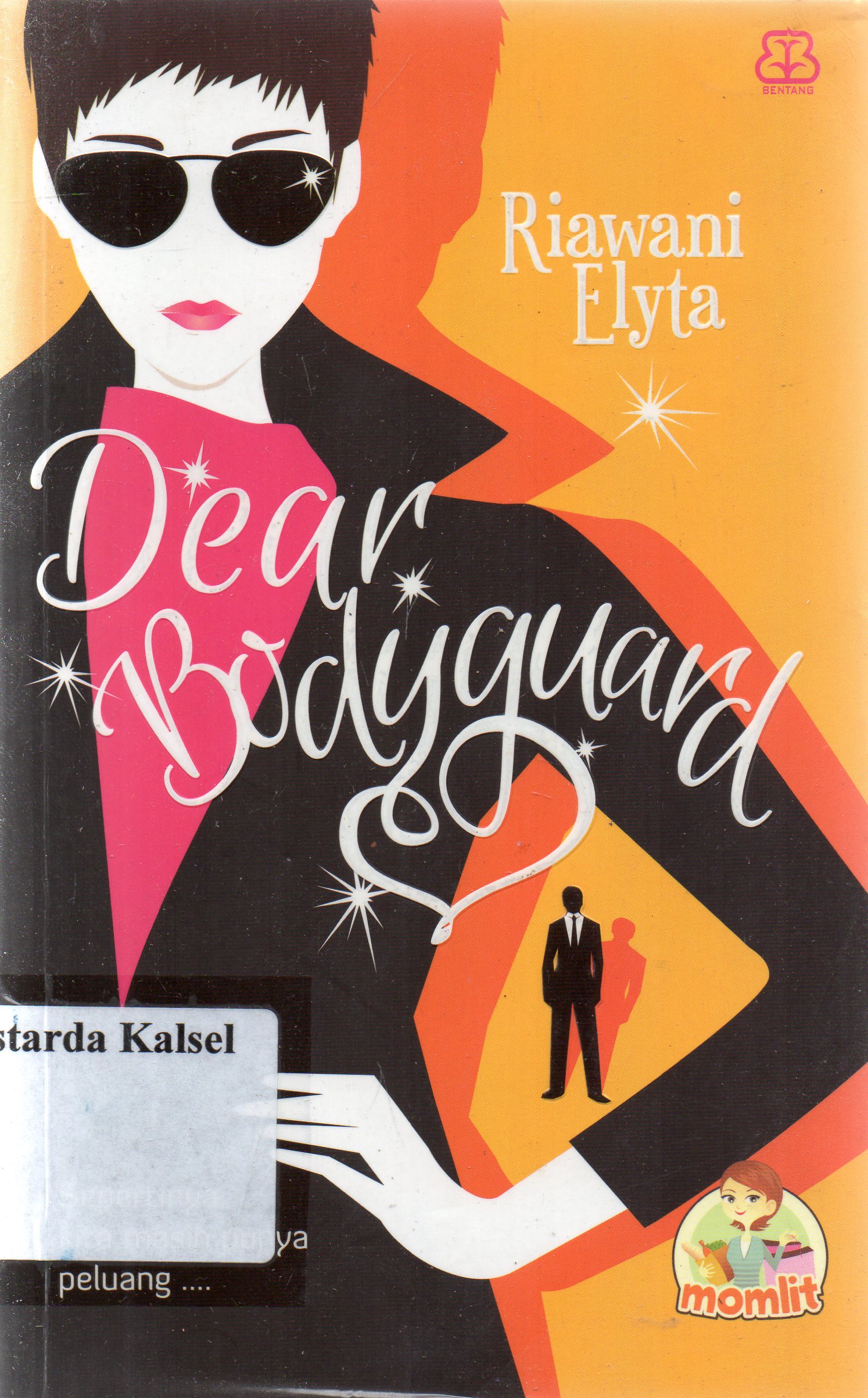 Cover Dear Bodyguard / Riawani Elyta; Pratiwi
