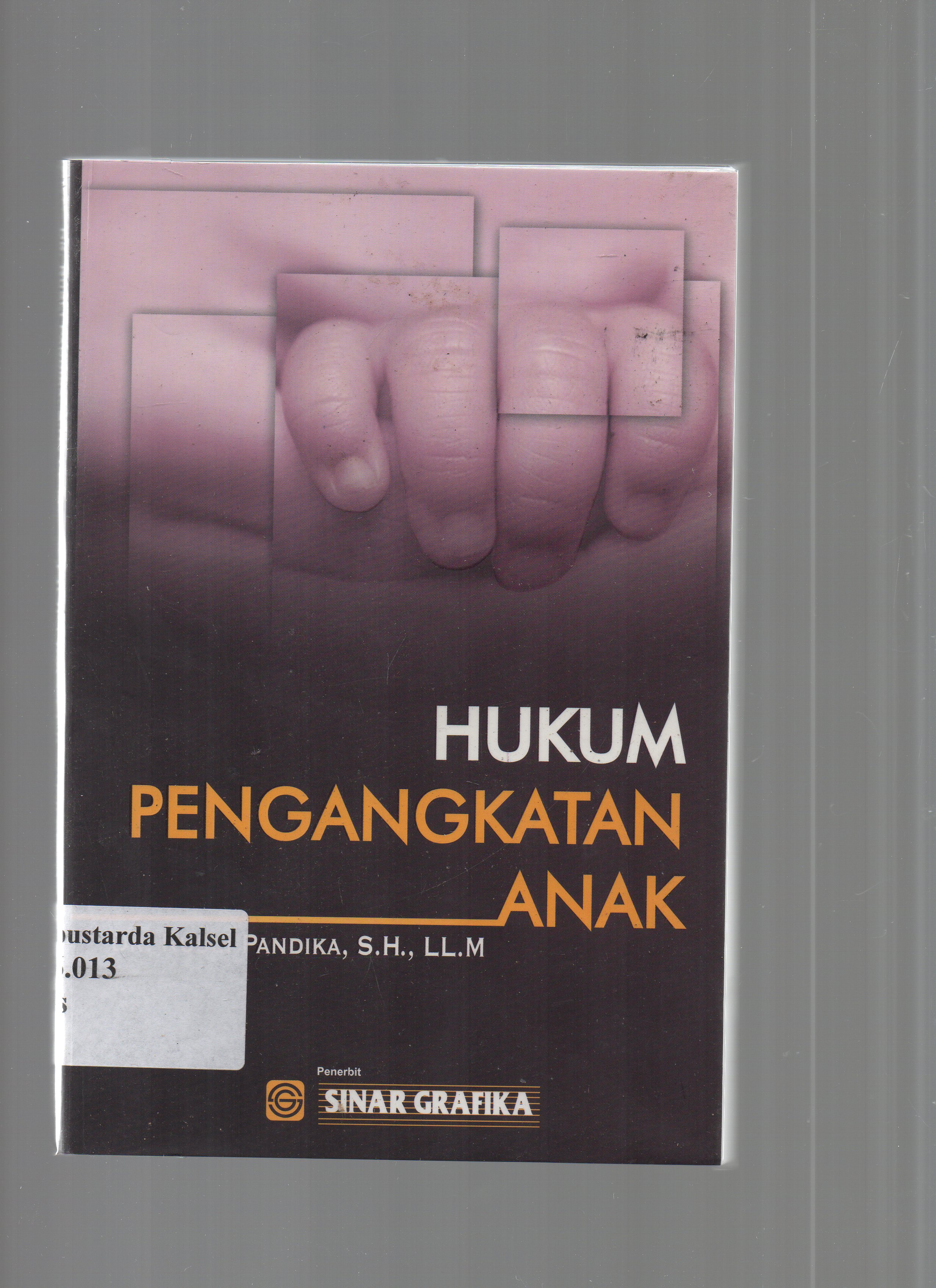 Cover Hukum pengangkatan anak / Rusli Pandika ; editor, Tarmizi.