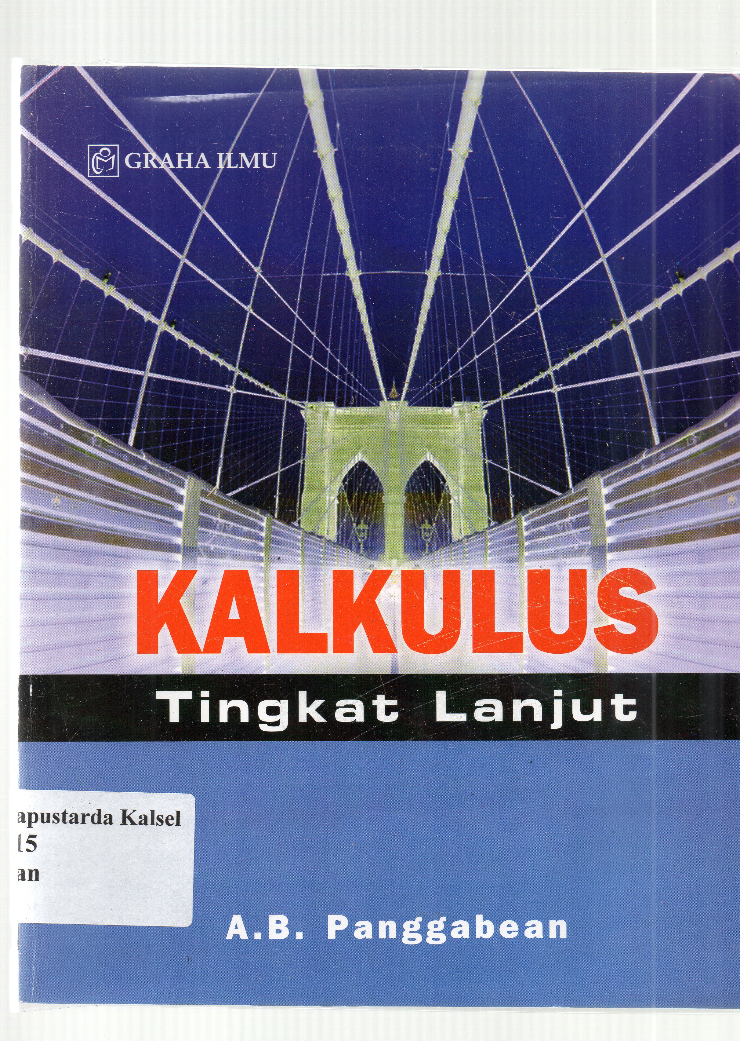 Cover Kalkulus tingkat lanjut / A. B. Panggabean.