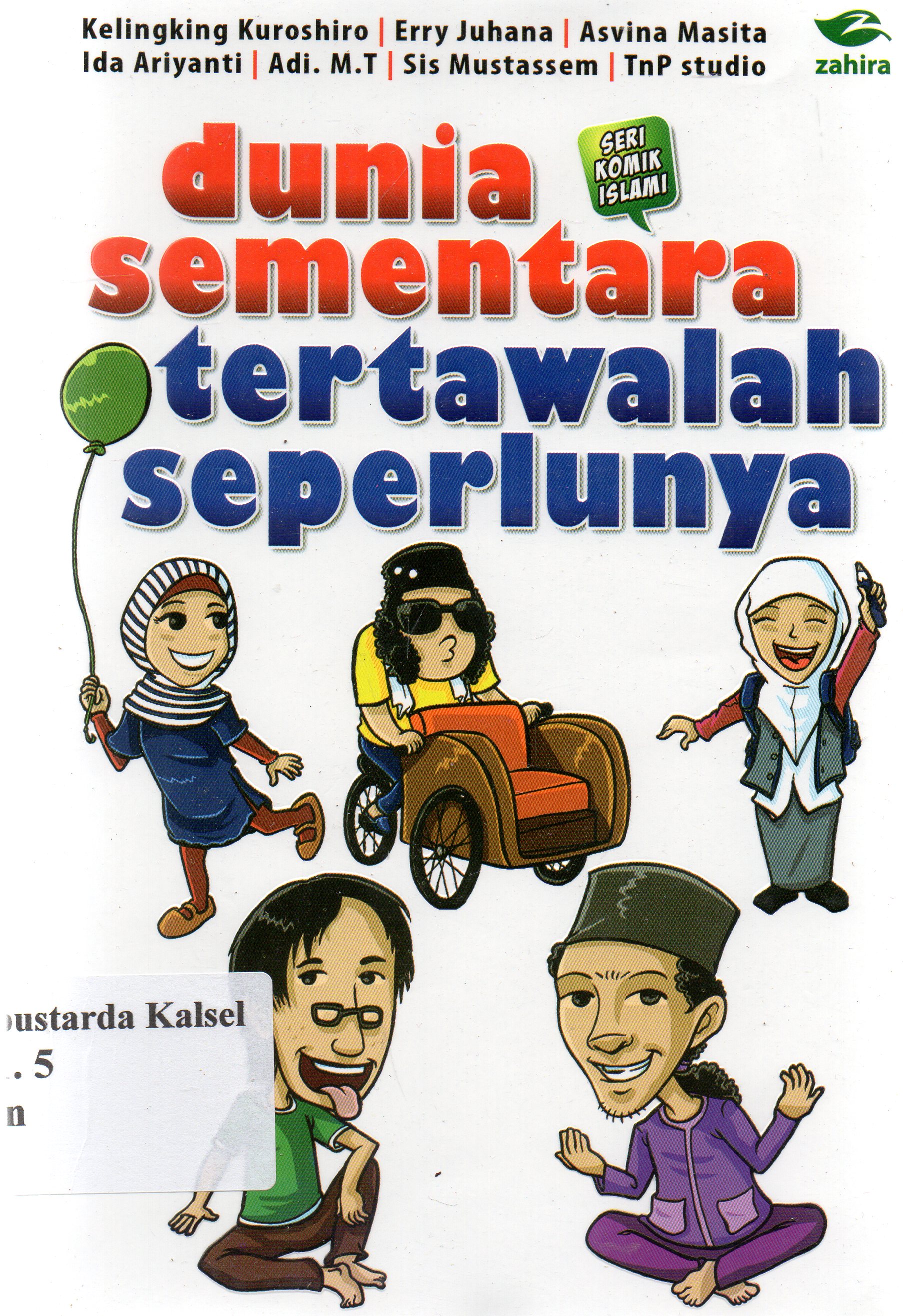Cover Dunia sementara tertawalah seperlunya / Kelingking Kuroshiro [et.al].
