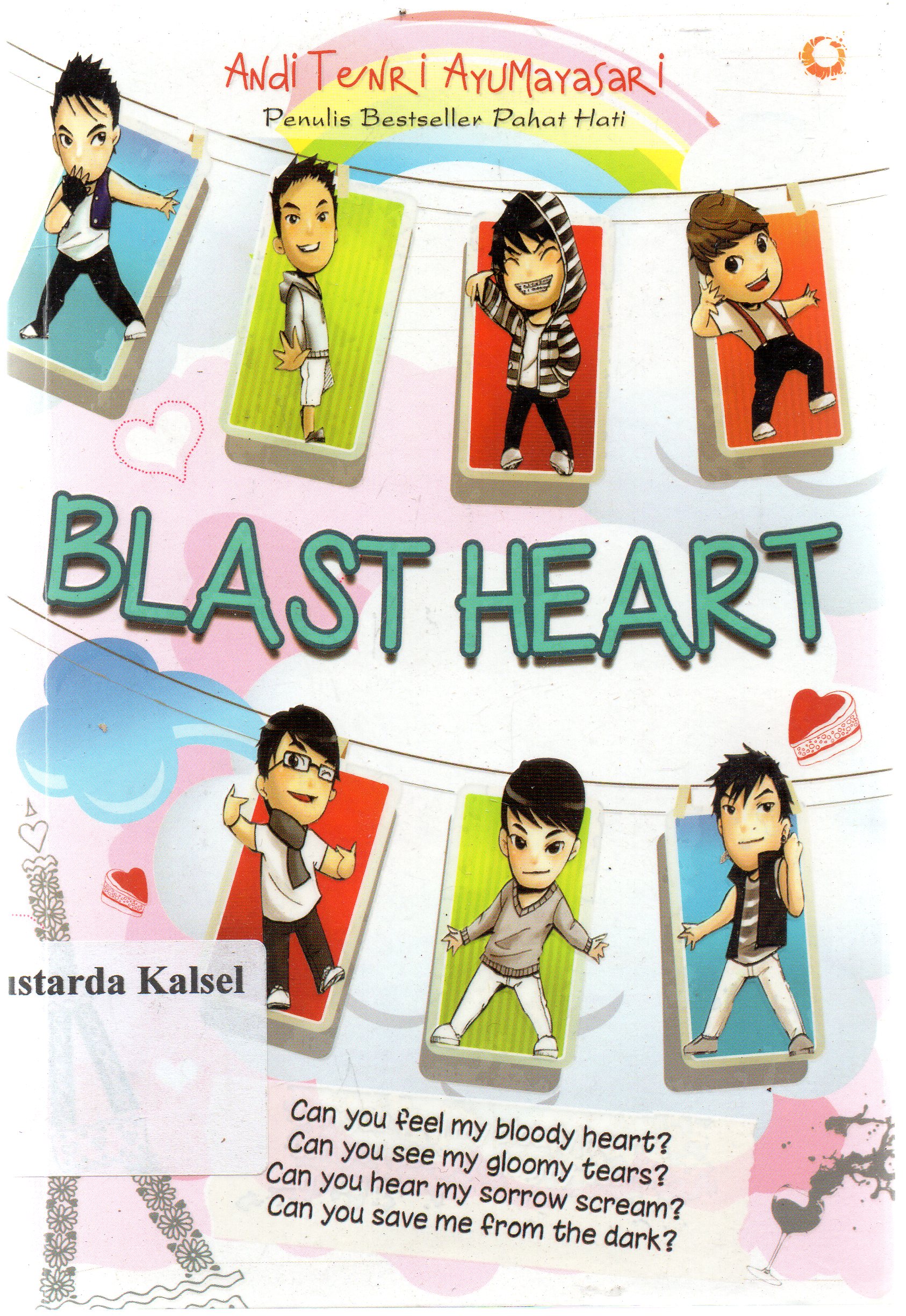 Cover Blast heart / Andi Tenri Ayumasari.