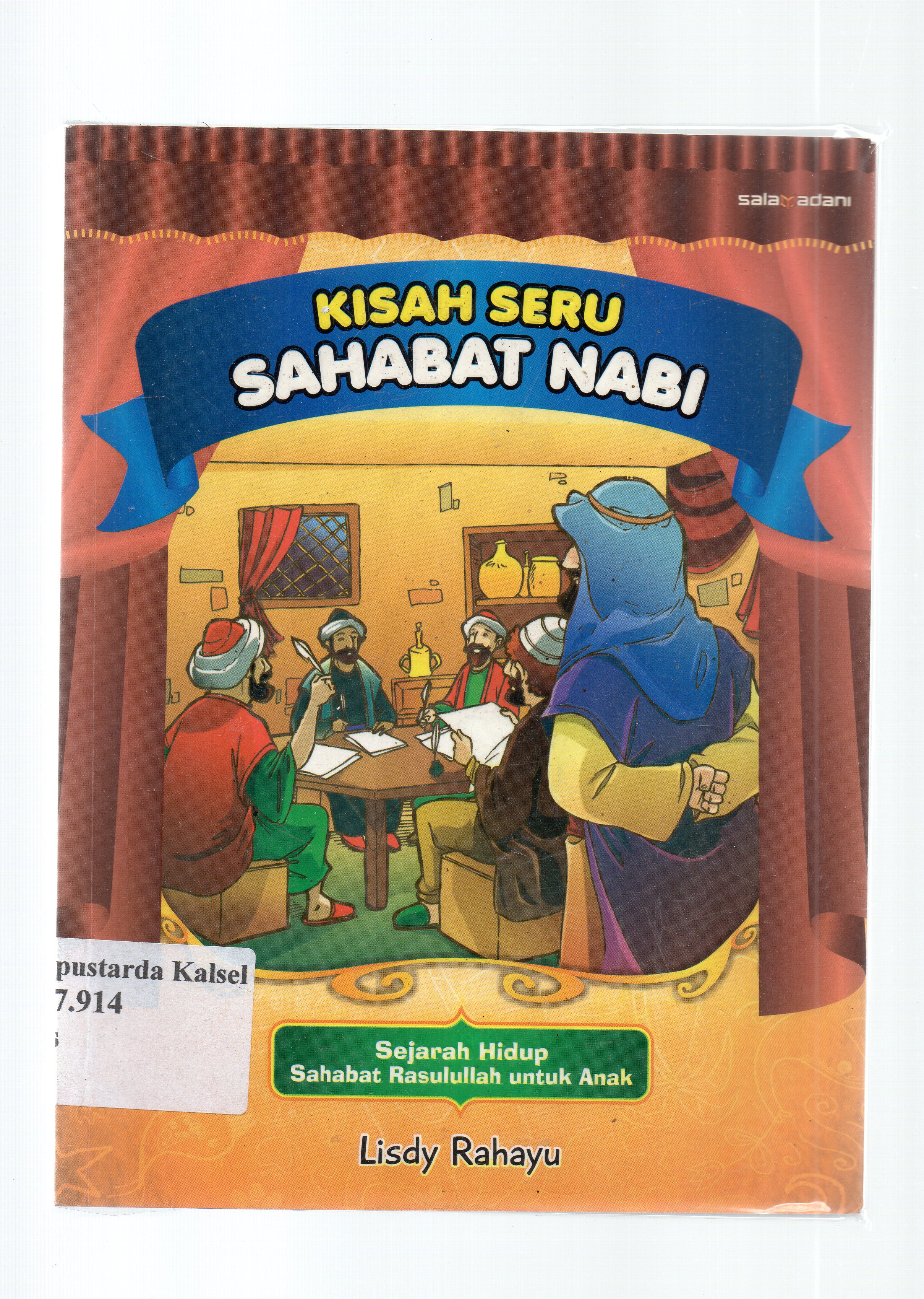 Cover kisah seru sahabat nabii Lisdy rahayu