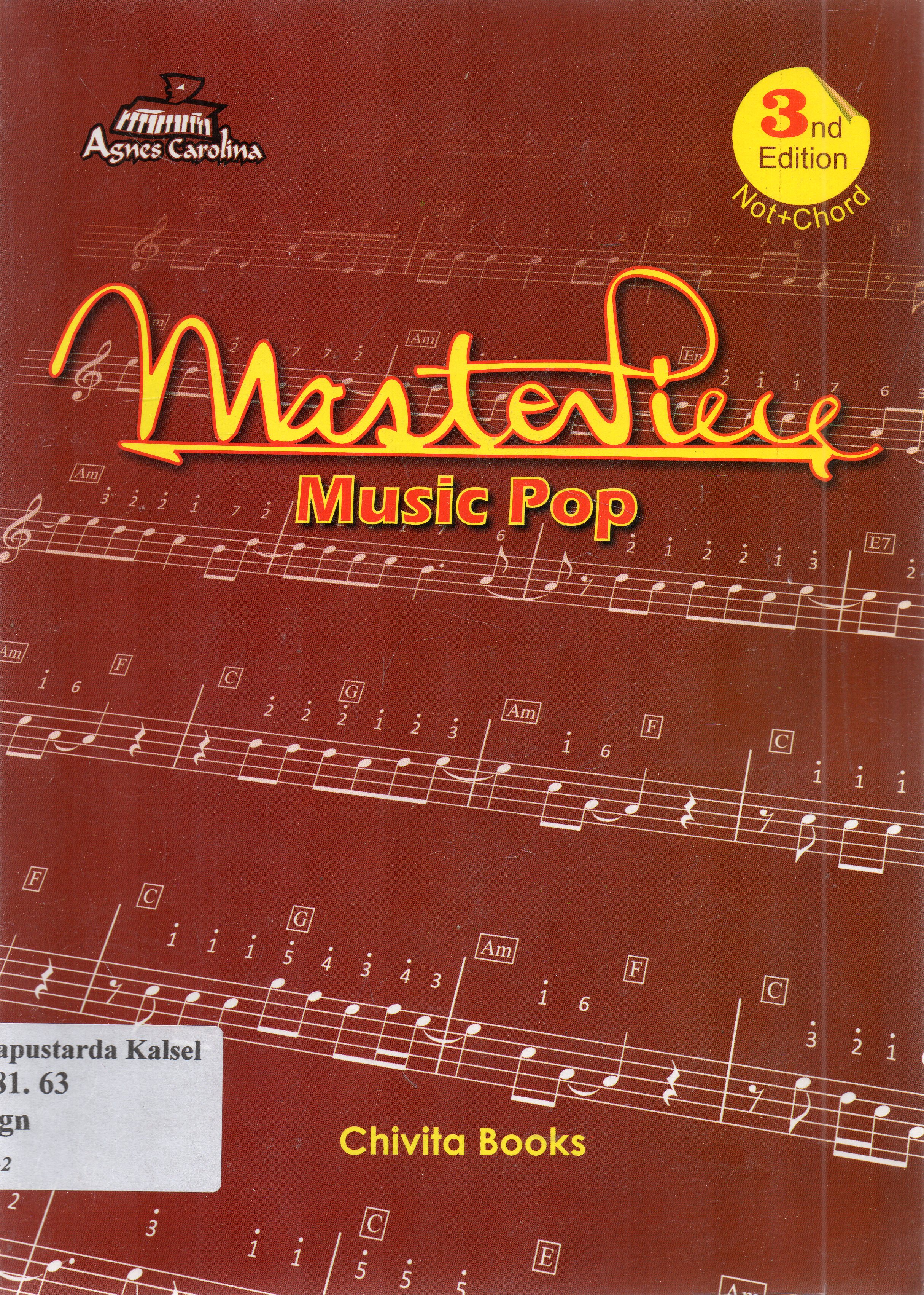 Cover Master piece : musik pop / Agnes caroline