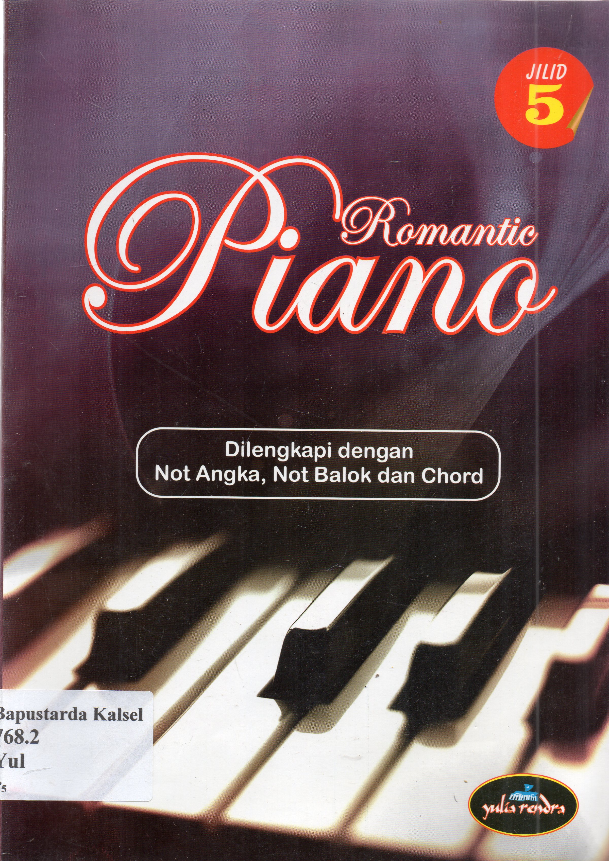 Cover Romantic piano/ Yulia Rendra.