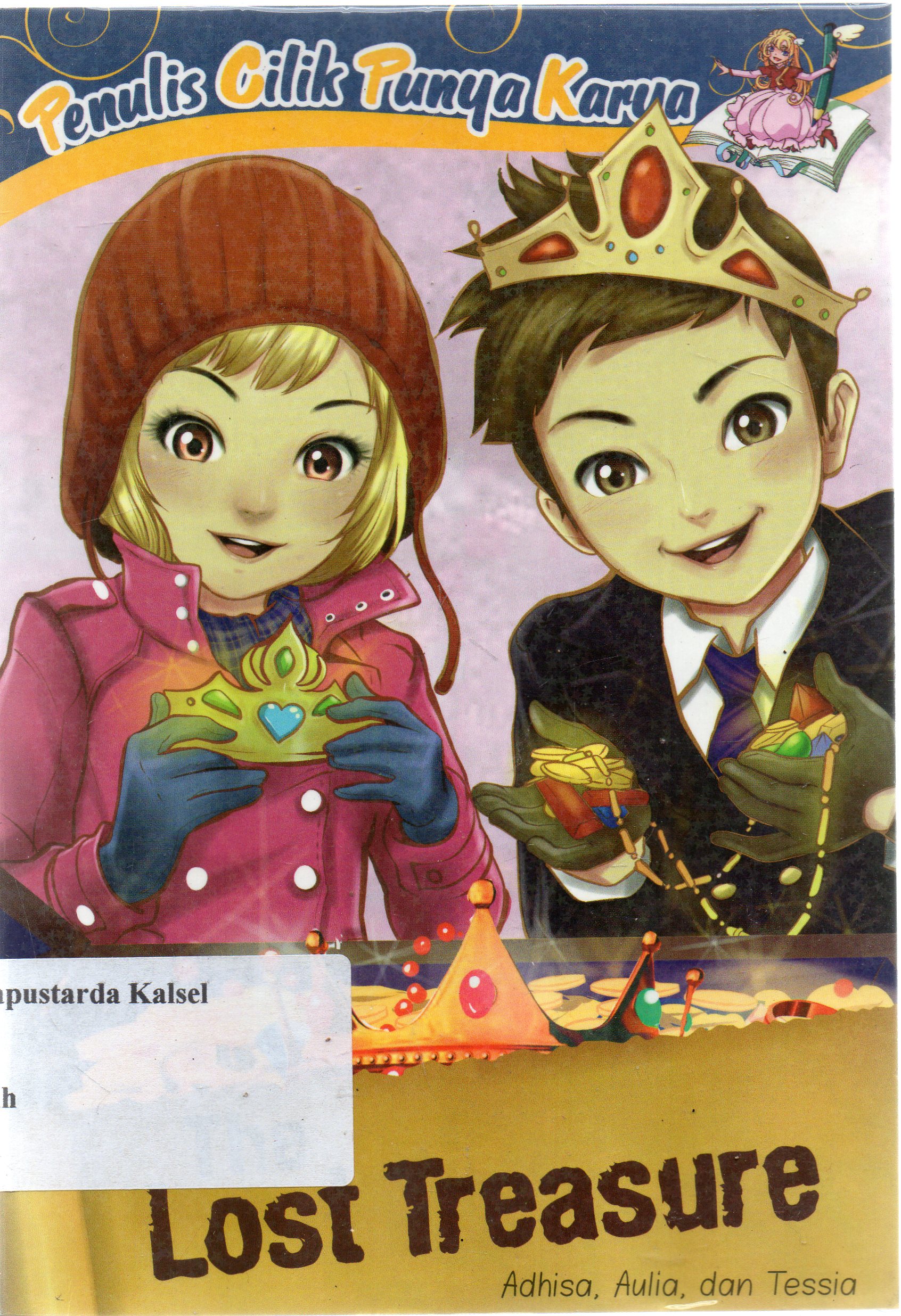 Cover The Lost Treasure / Adhisa Fathirisari Putri ; penyunting, Beby Haryanti Dewi