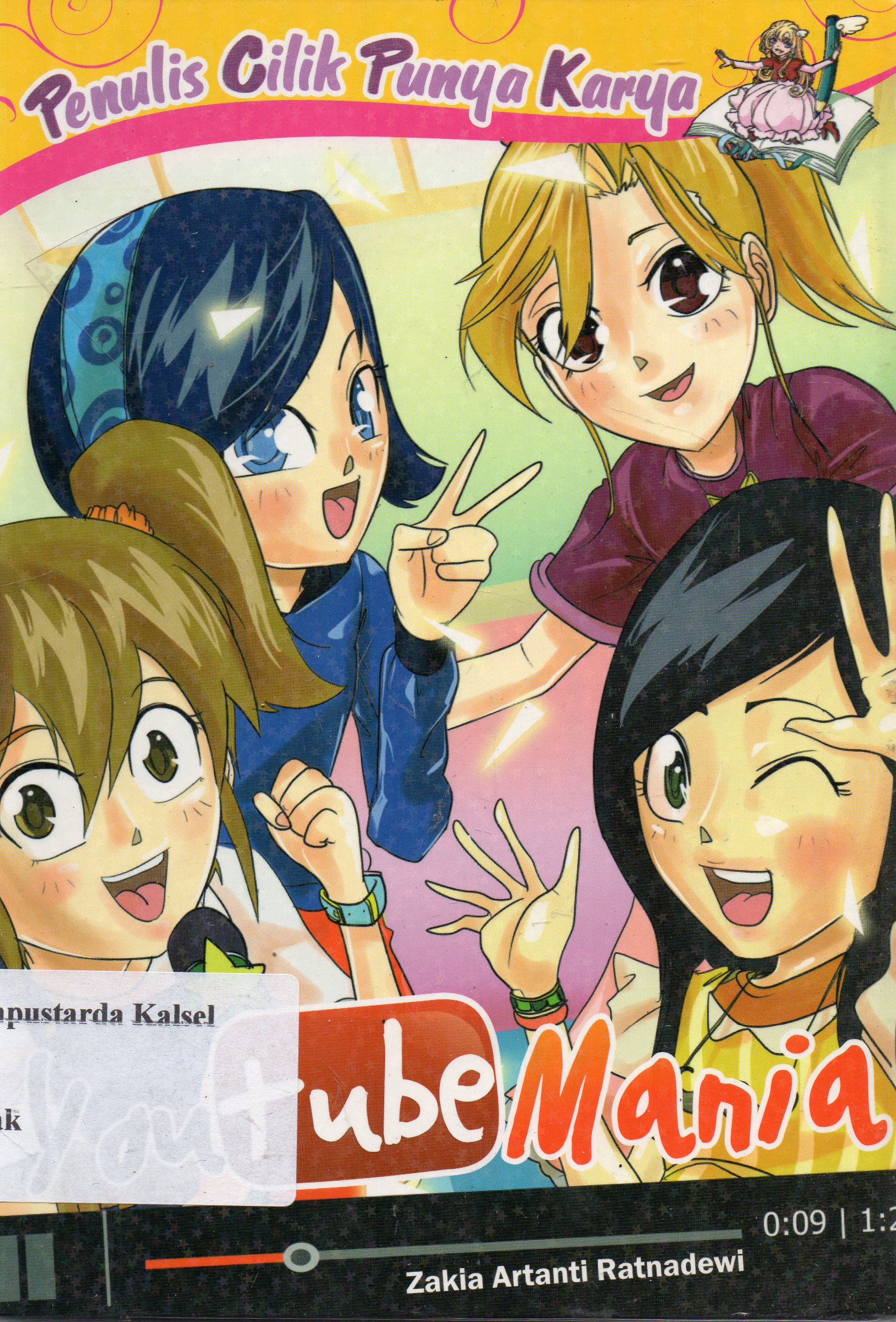 Cover Youtube mania / Zakia Artanti Ratnadewi ; penyunting, Beby Haryanti Dewi