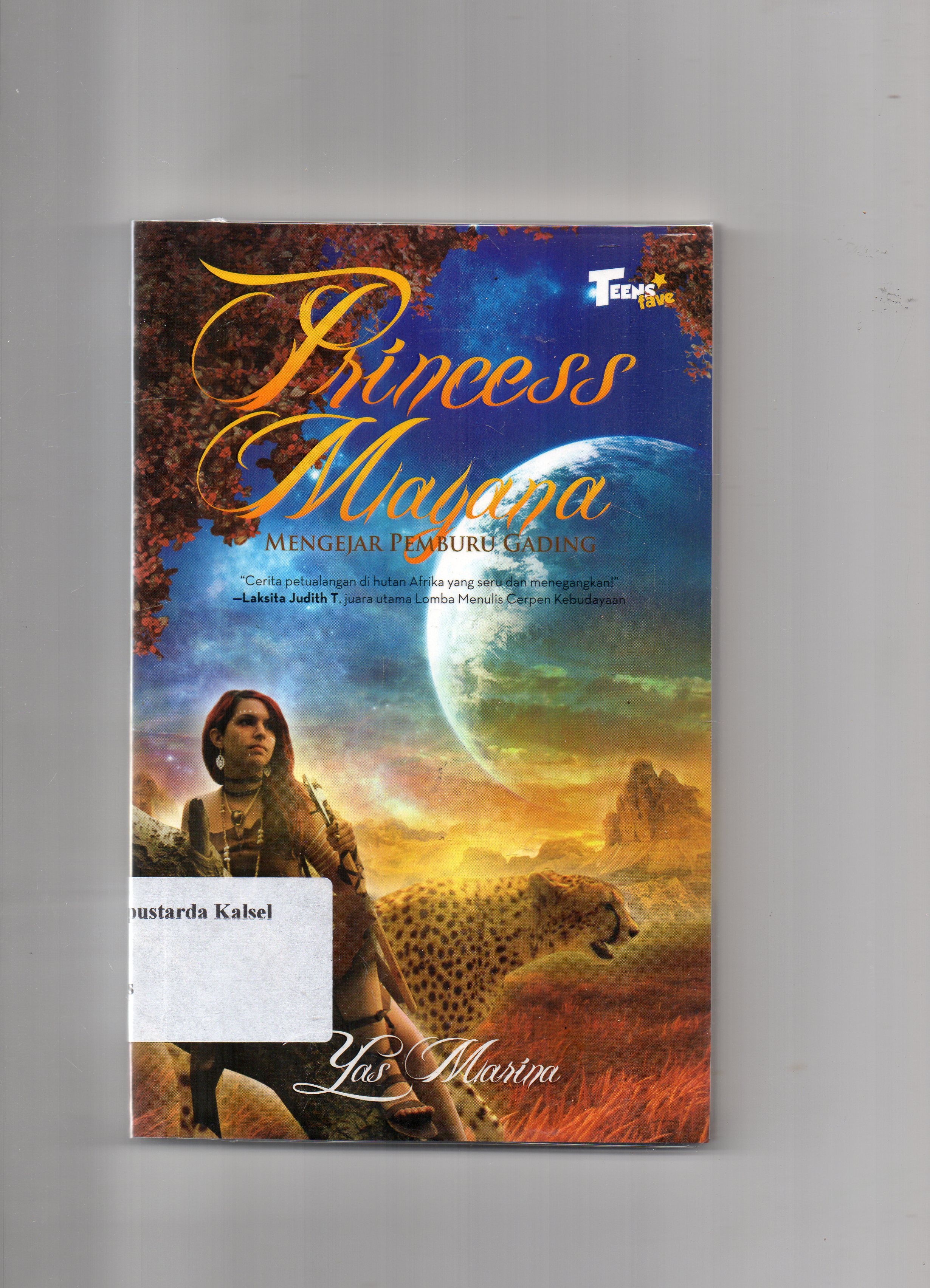 Cover Princess mayana / Yas Marina ; penyunting, Haya Alia Zaki