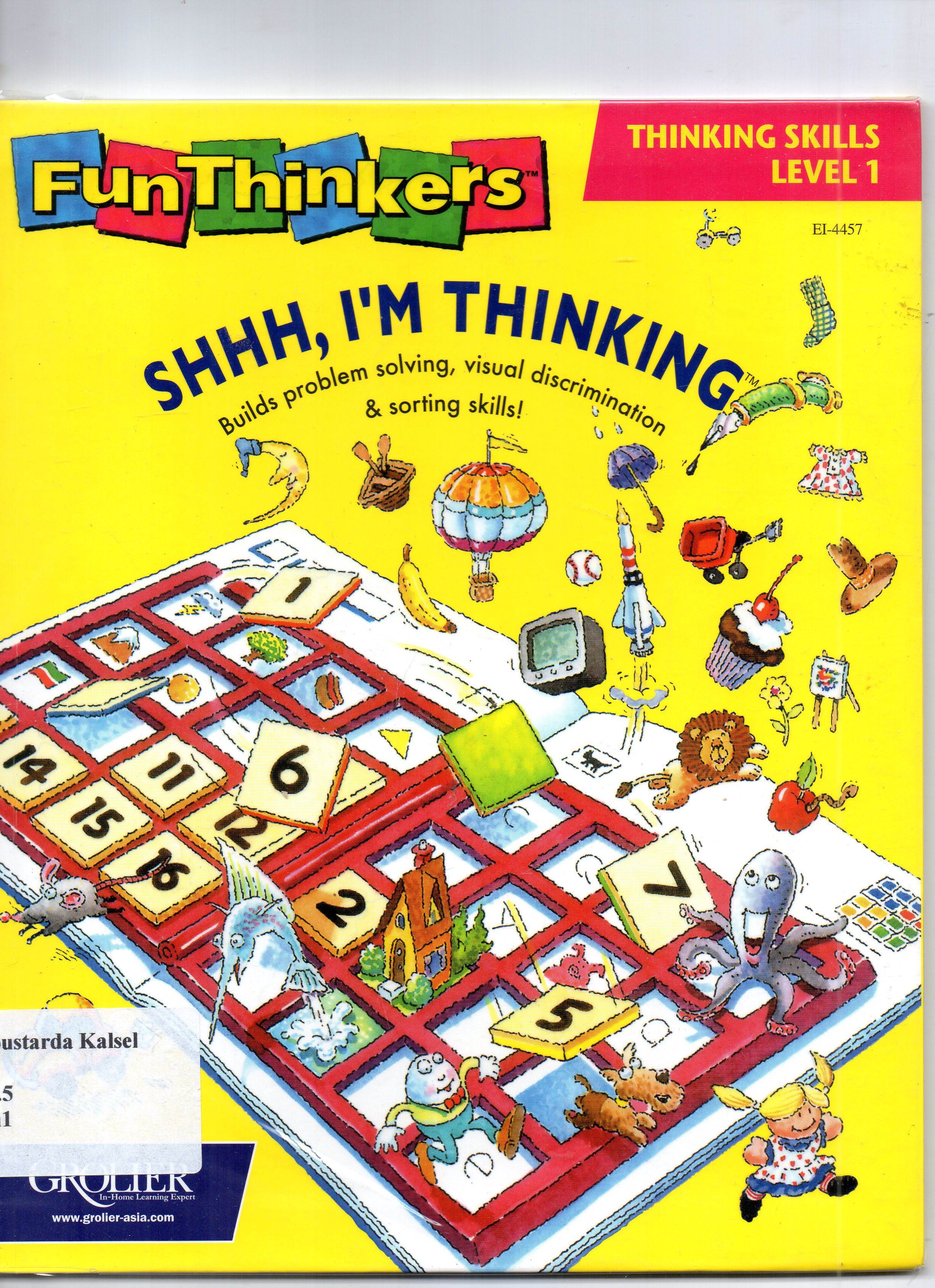 Cover FunThinkers Shhh, I'm Thinking