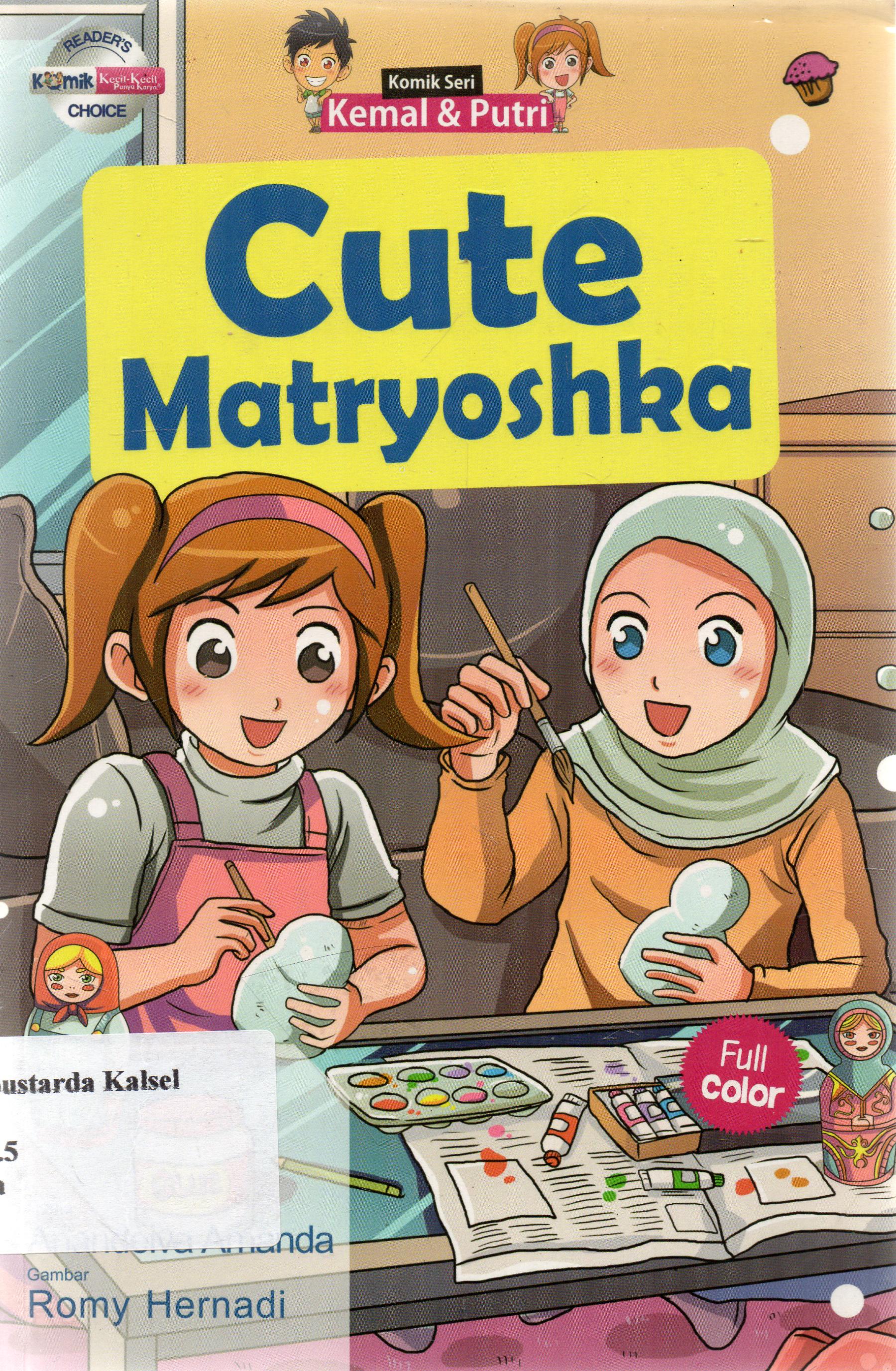 Cover Cute Matryoshka / Anandeiva Amanda ; penyunting, Rony Amandi