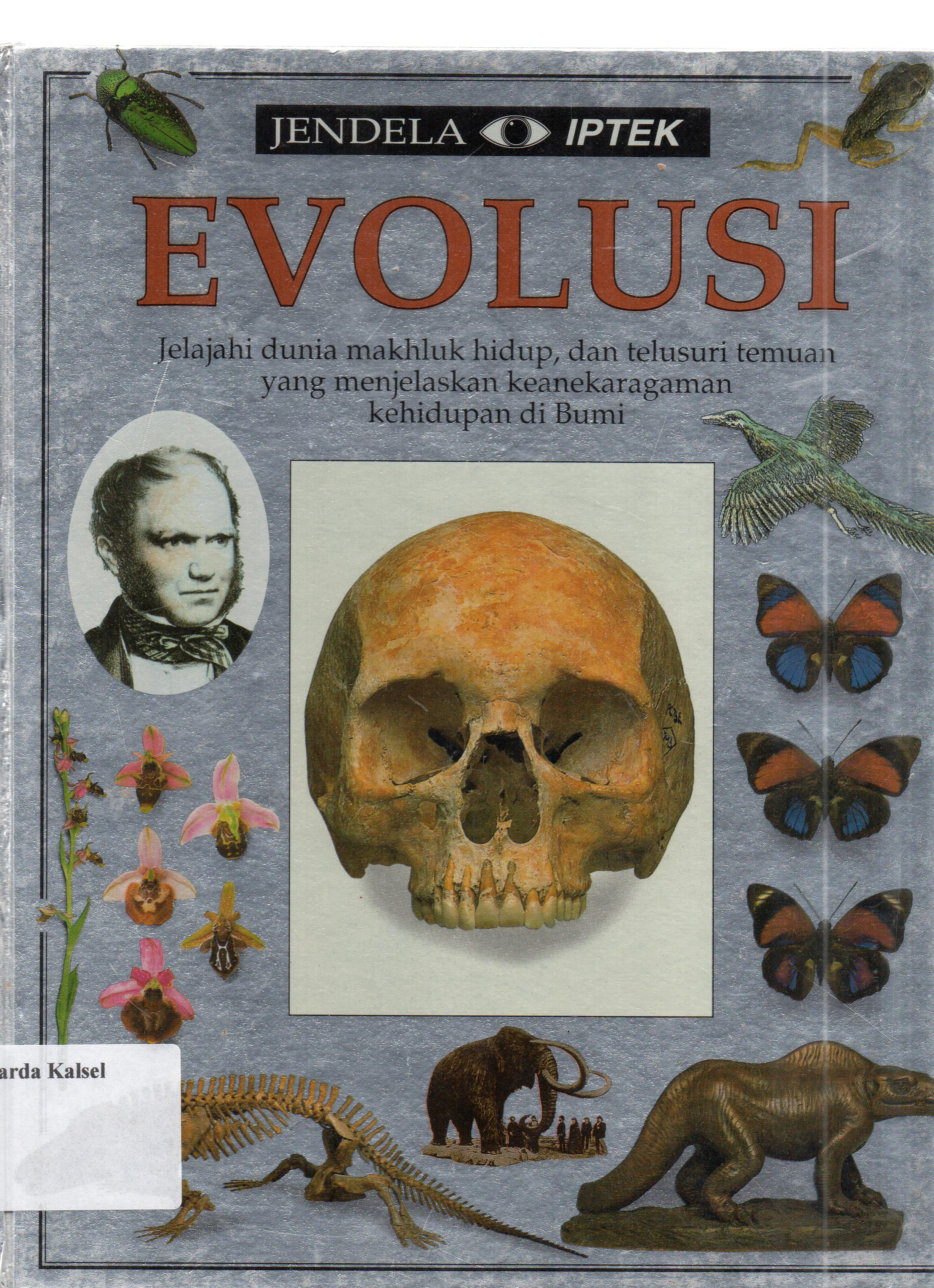 Cover Jendela Iptek : Evolusi / Linda Gamlin ; Penyuntin, Tresnati S; editor