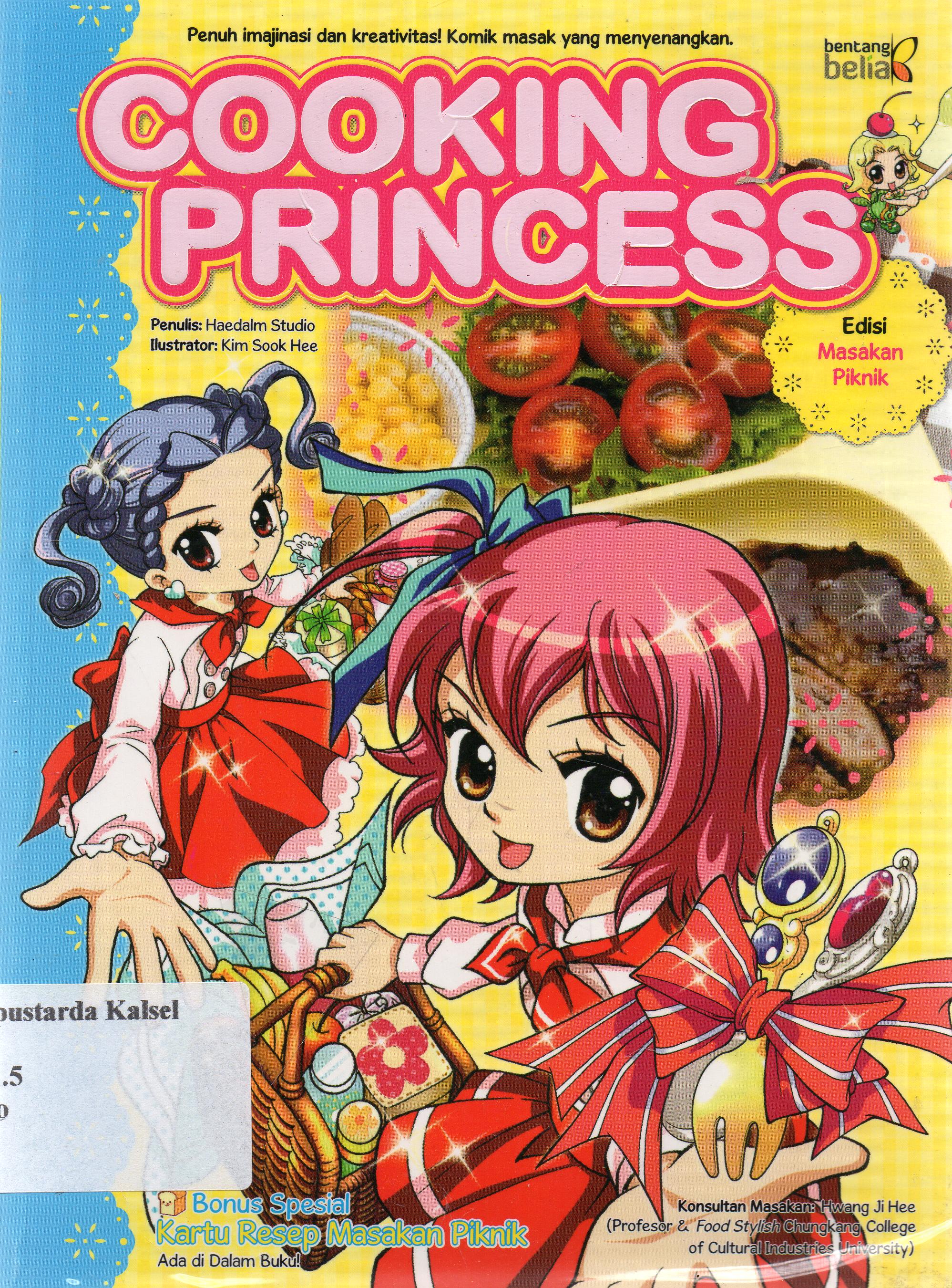 Cover The Cooking Princess Vol.2 / Haedalm Studio ; penerjemah, Anitia Fani ; penyunting, Letsu Vella S.