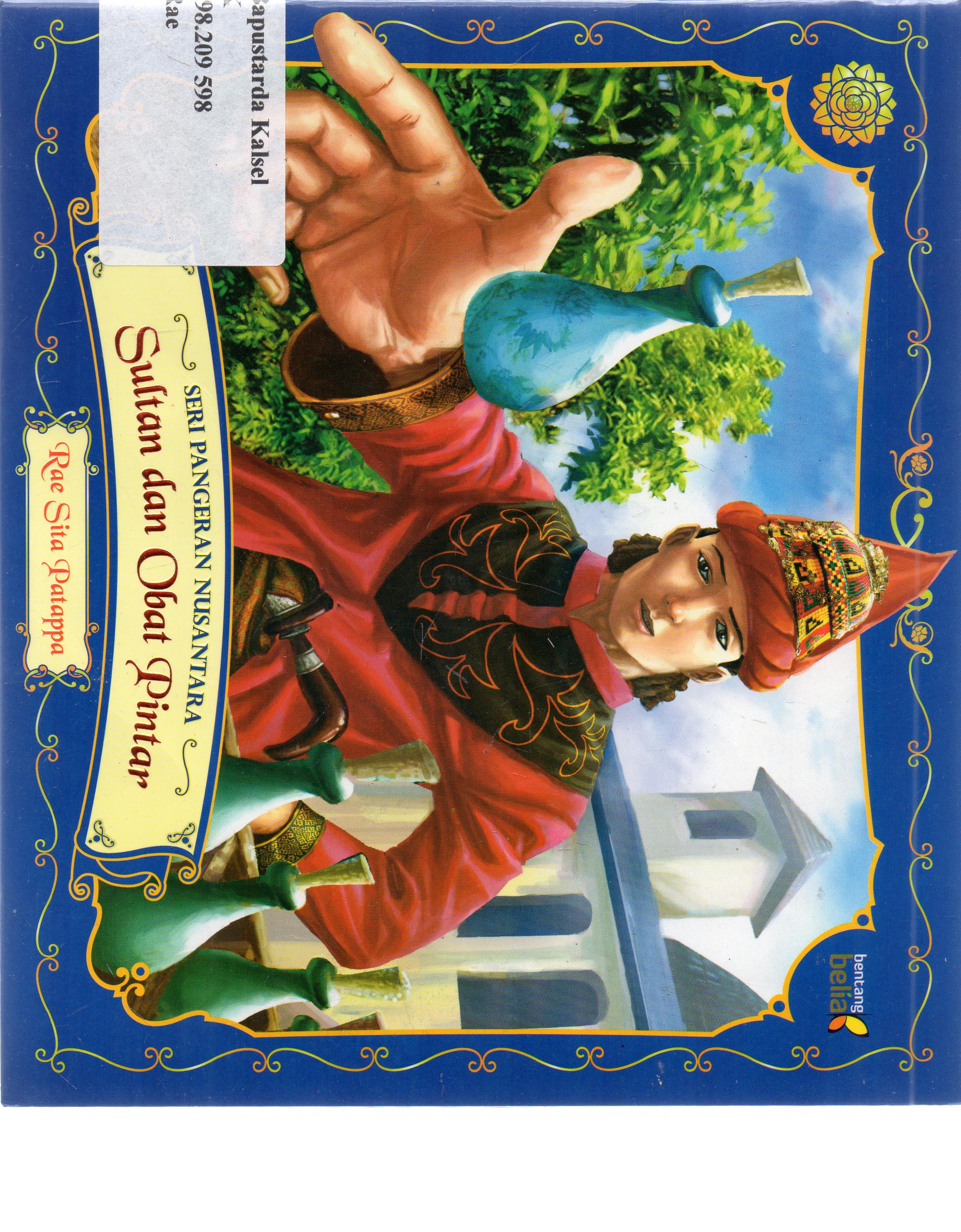 Cover Sultan dan obat Pintar / Rae Sita Patappa; penyunting, Anindita