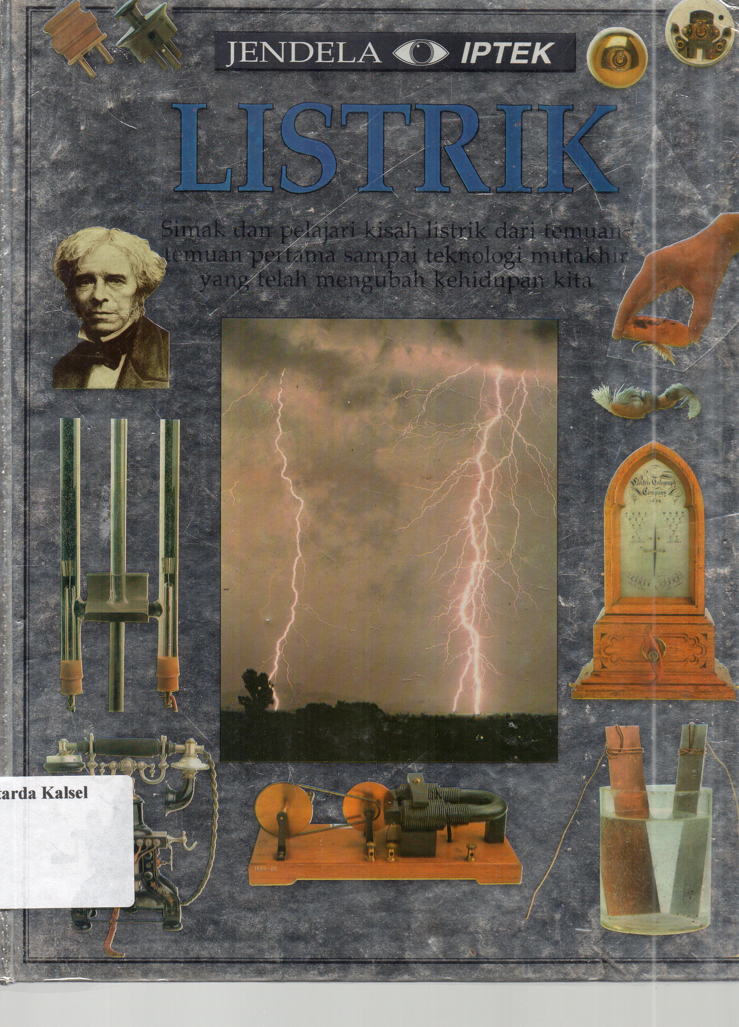 Cover Jendela Iptek : Listrik / Steve Parker ; peyunting, Arif Hasyim ; penerjemah, Subakti