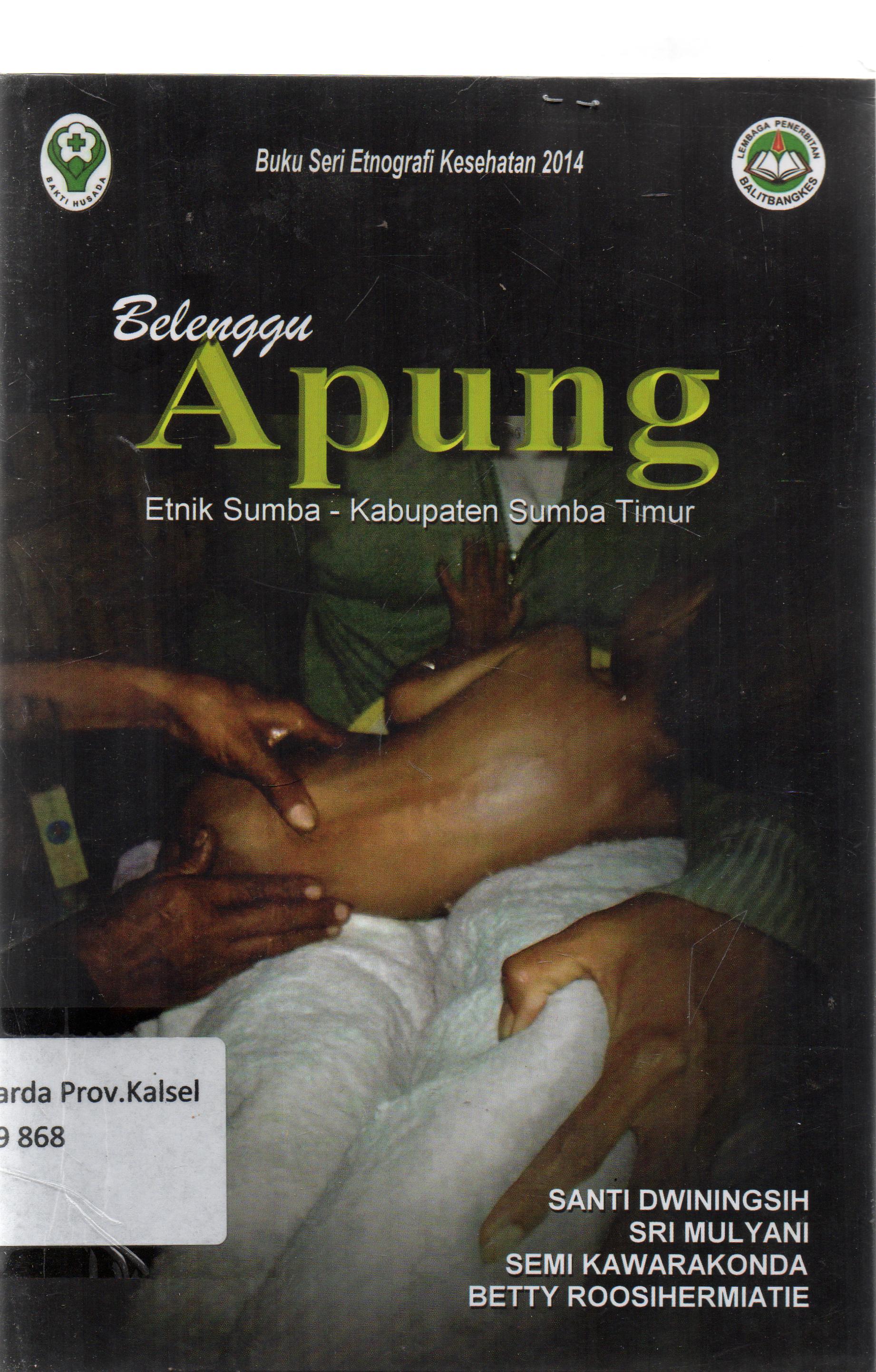 Cover Belenggu apung / Santi Dwiningsih, Sri Mulyani, Semi Karawakonda, Betty Roosihermiatie ; editor, Betty Roosihermiatie.