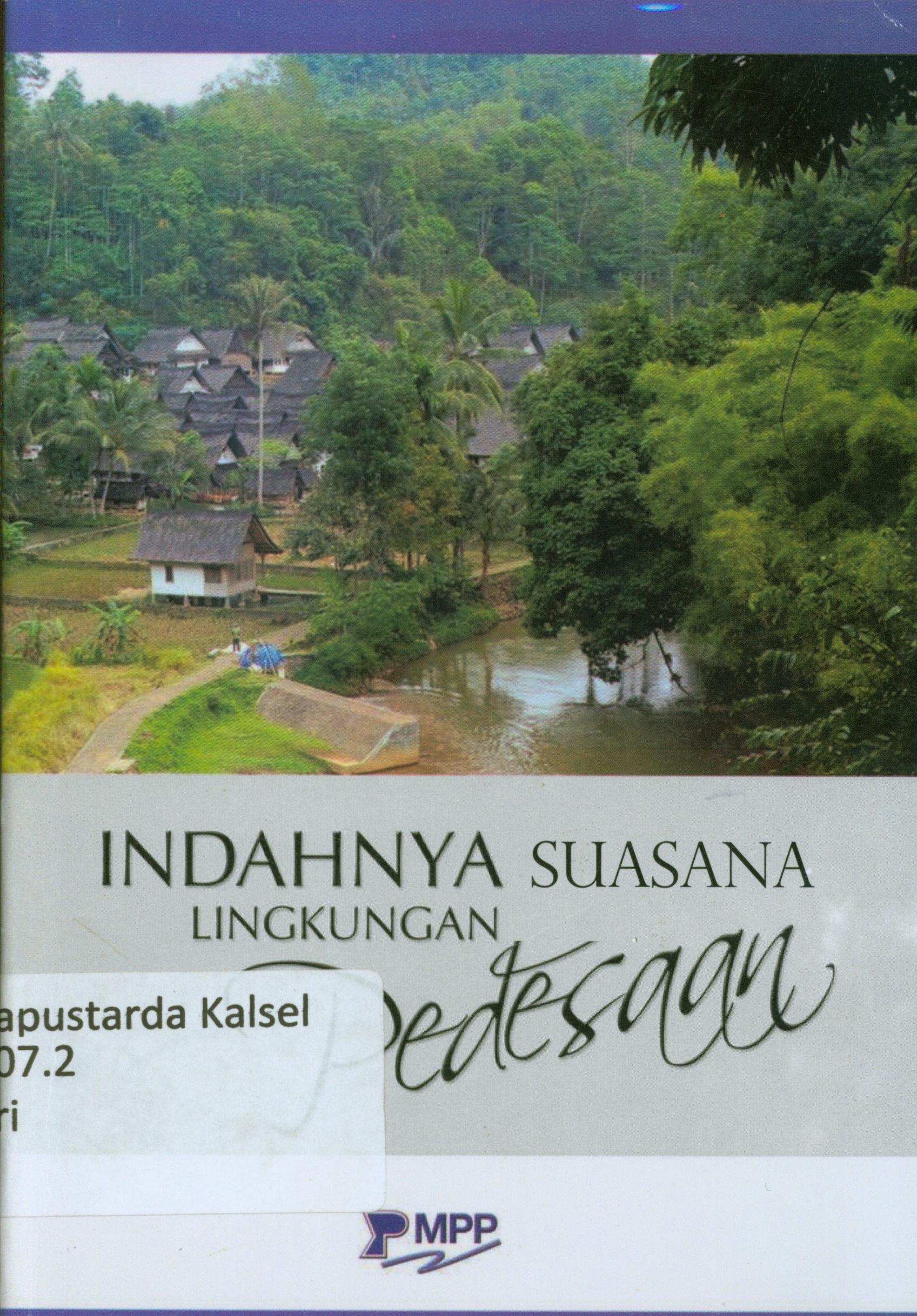 Cover Indahnya alam desaku / Erika J