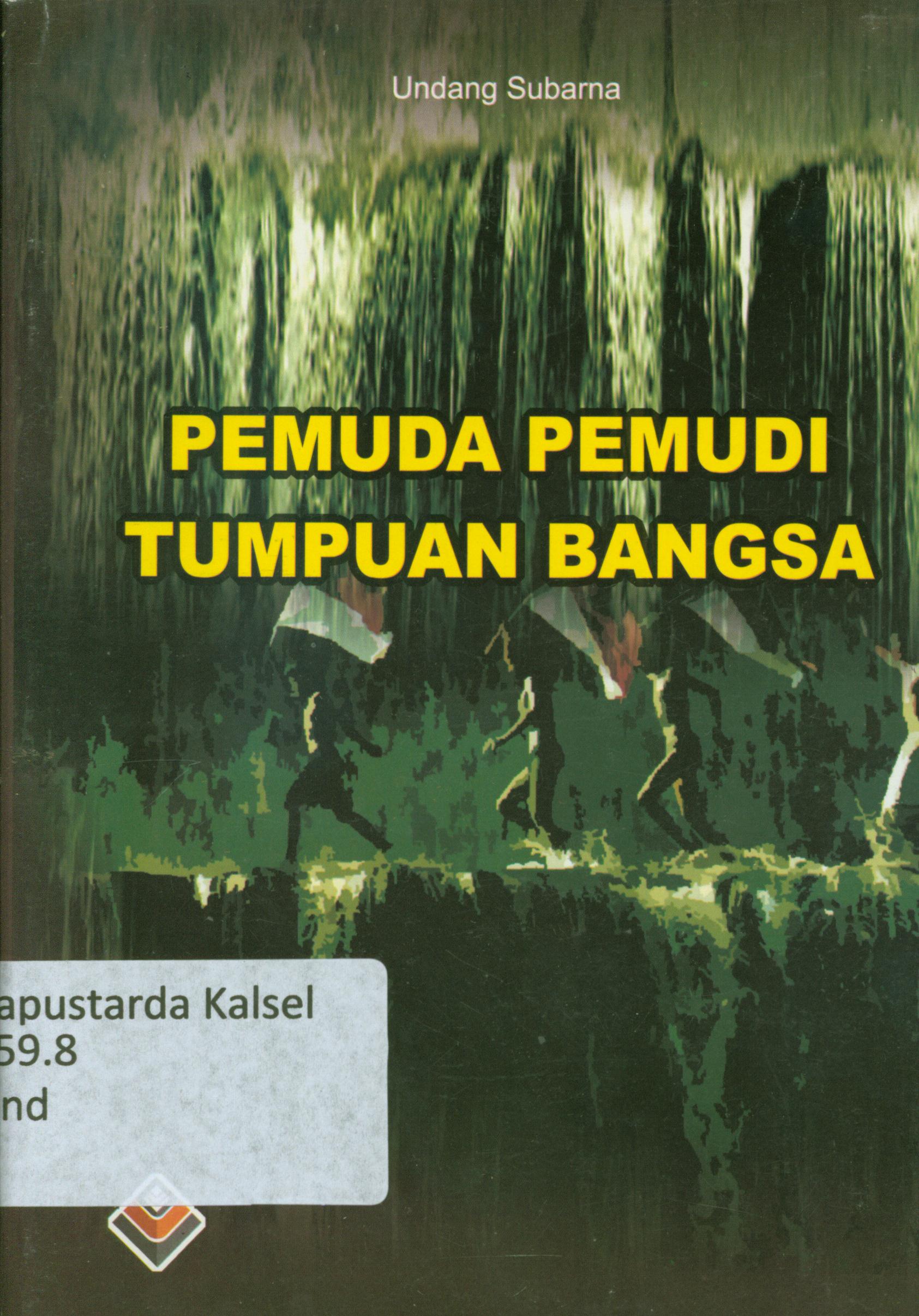 Cover Pemuda pemudi tumpuan bangsa / Undang Subarna.