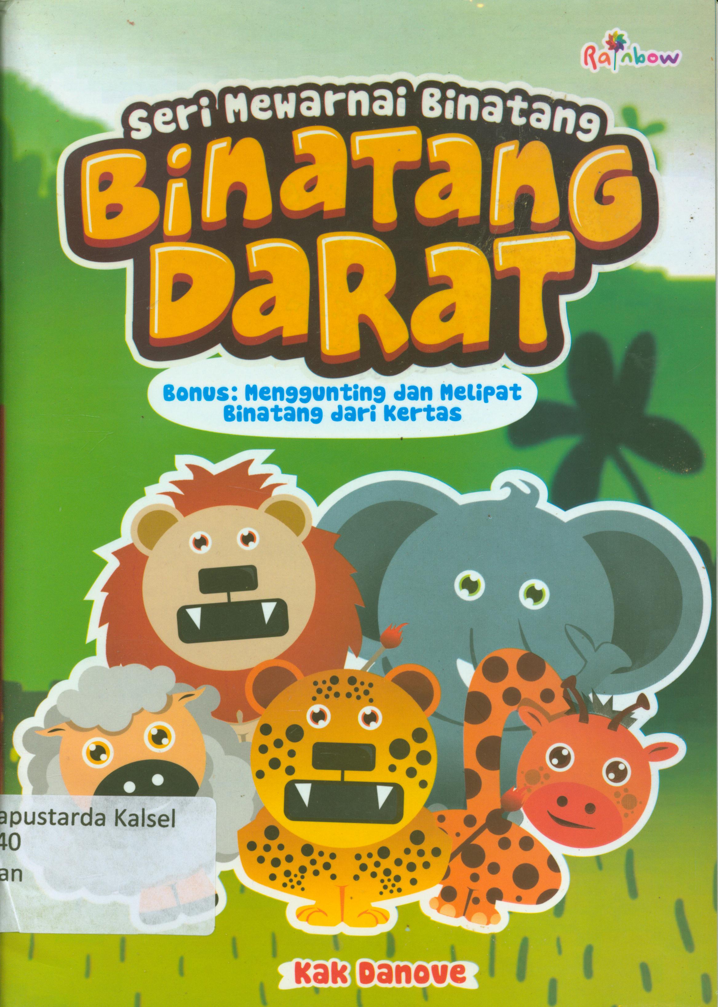 Cover Binatang darat / Kak Danovan ; editor, Sisilia Triana Dewi