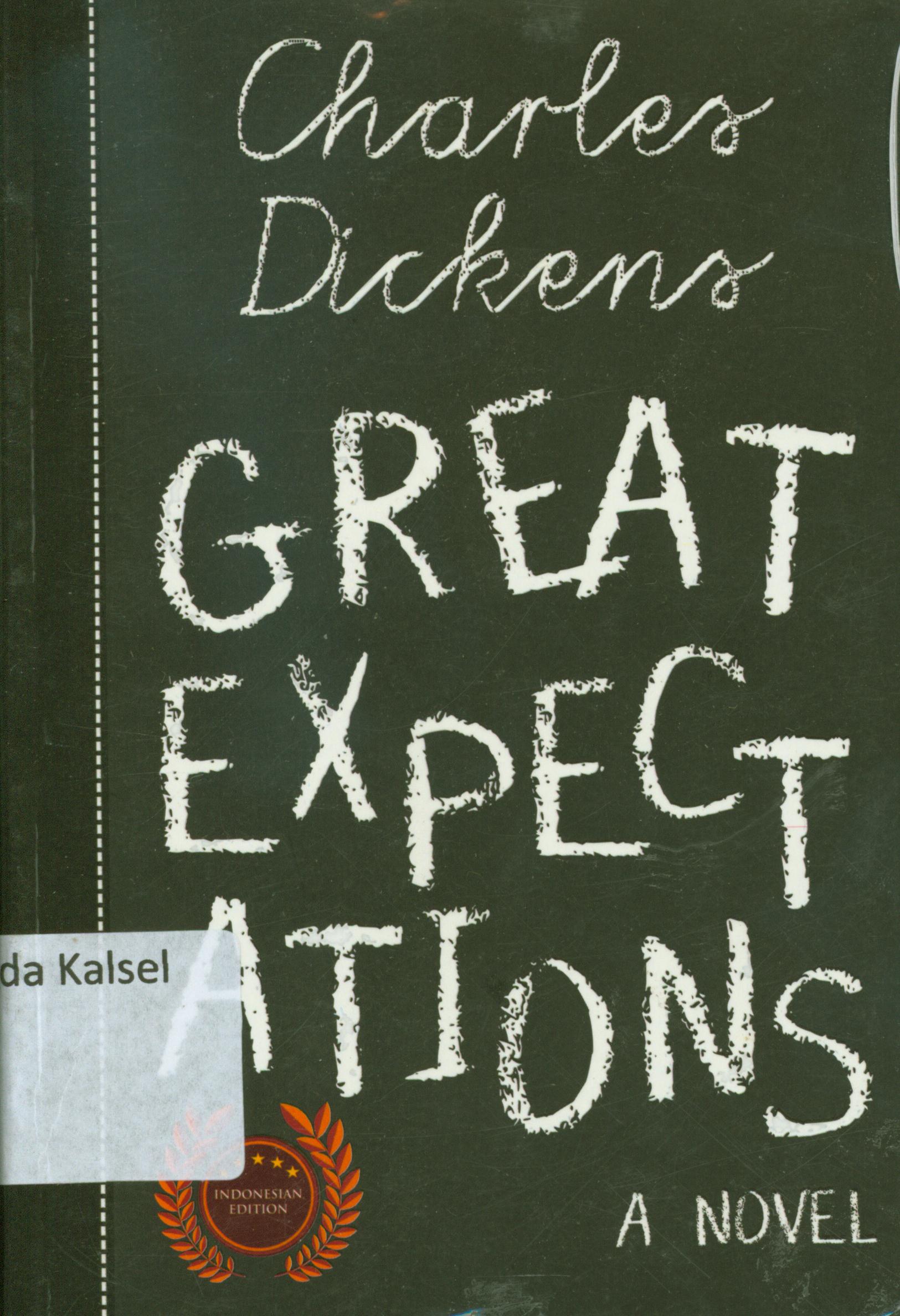Cover Great expectations / Charles Dickens