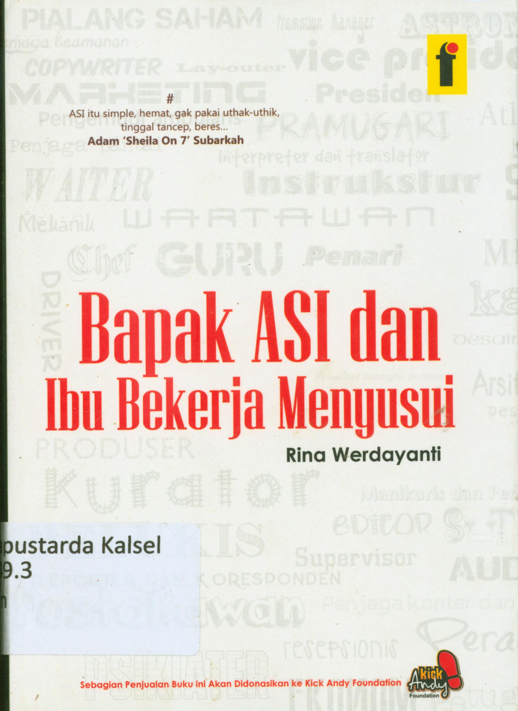 Cover Welcome to exlusive club ASI eksklusif : buku ketiga dari seri Bapak ASI dan Ibu bekerja menyusui / Rina Werdayanti