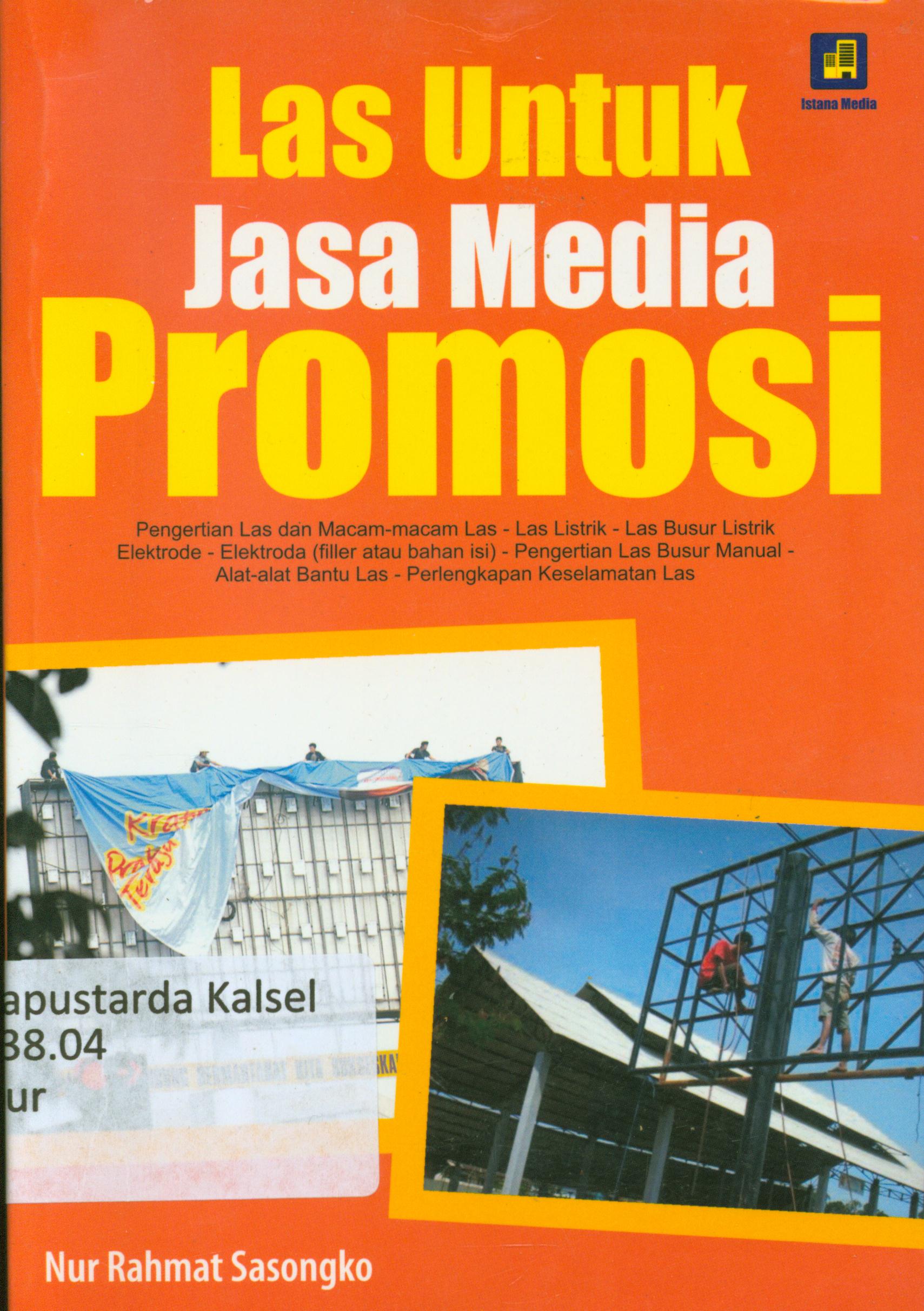 Cover Las untuk jasa media promosi / Nur Rahmat Sasongko