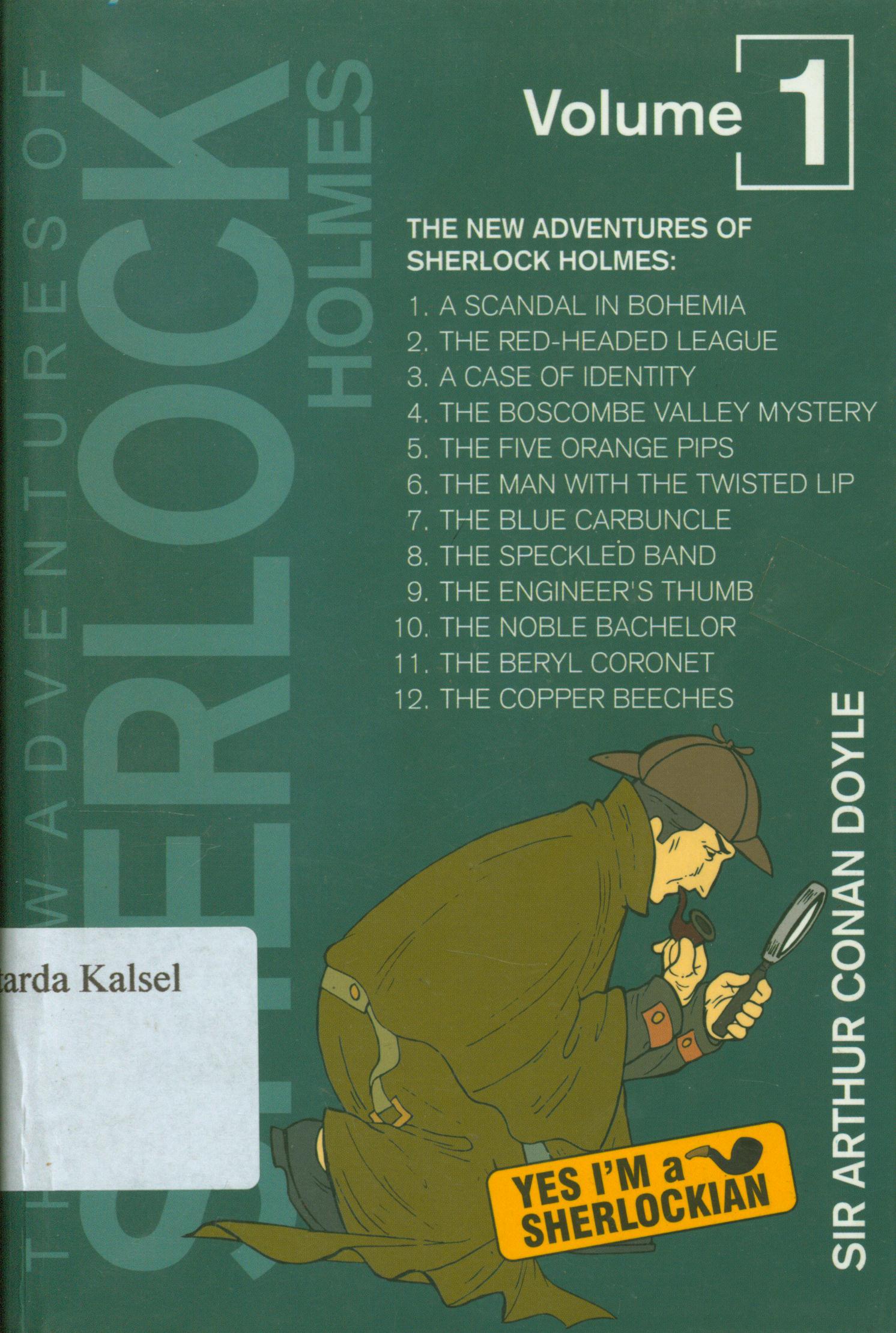 Cover New adventures of sherlock holmes / Sir Arthur Conan Doyle ; penerjemah, Ismanto, Ahmad Asnawi, Sutrisno.