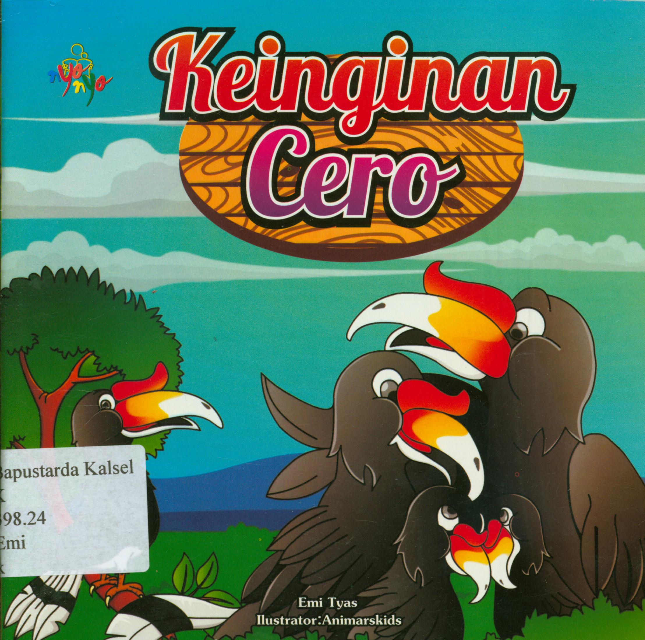 Cover Keinginan Cero / Emi Tyas ; editor, Sisilia Triana Dewi.