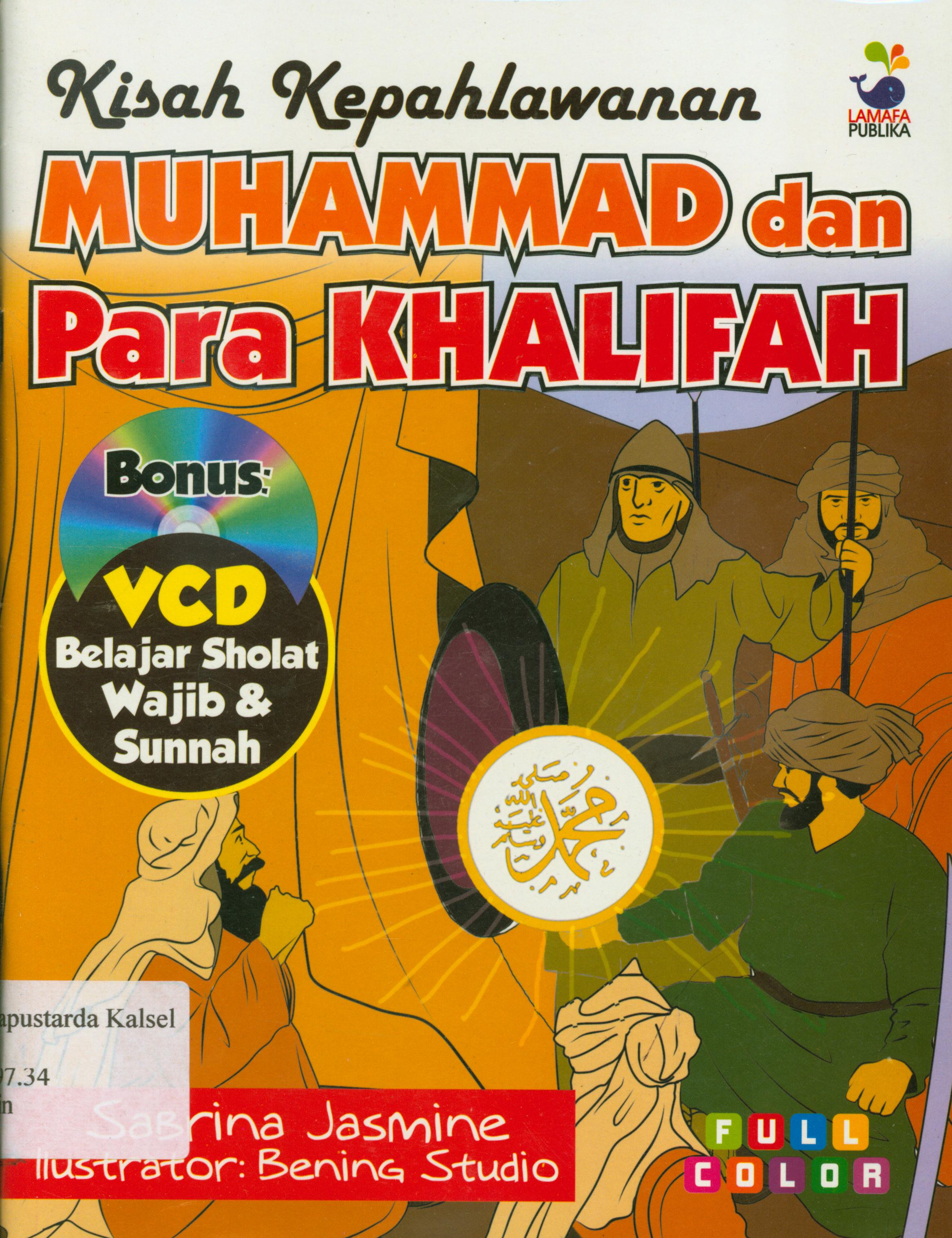 Cover Kisah kepahlawanan muhammad dan para Khalifah / Sabrina Jasmine.