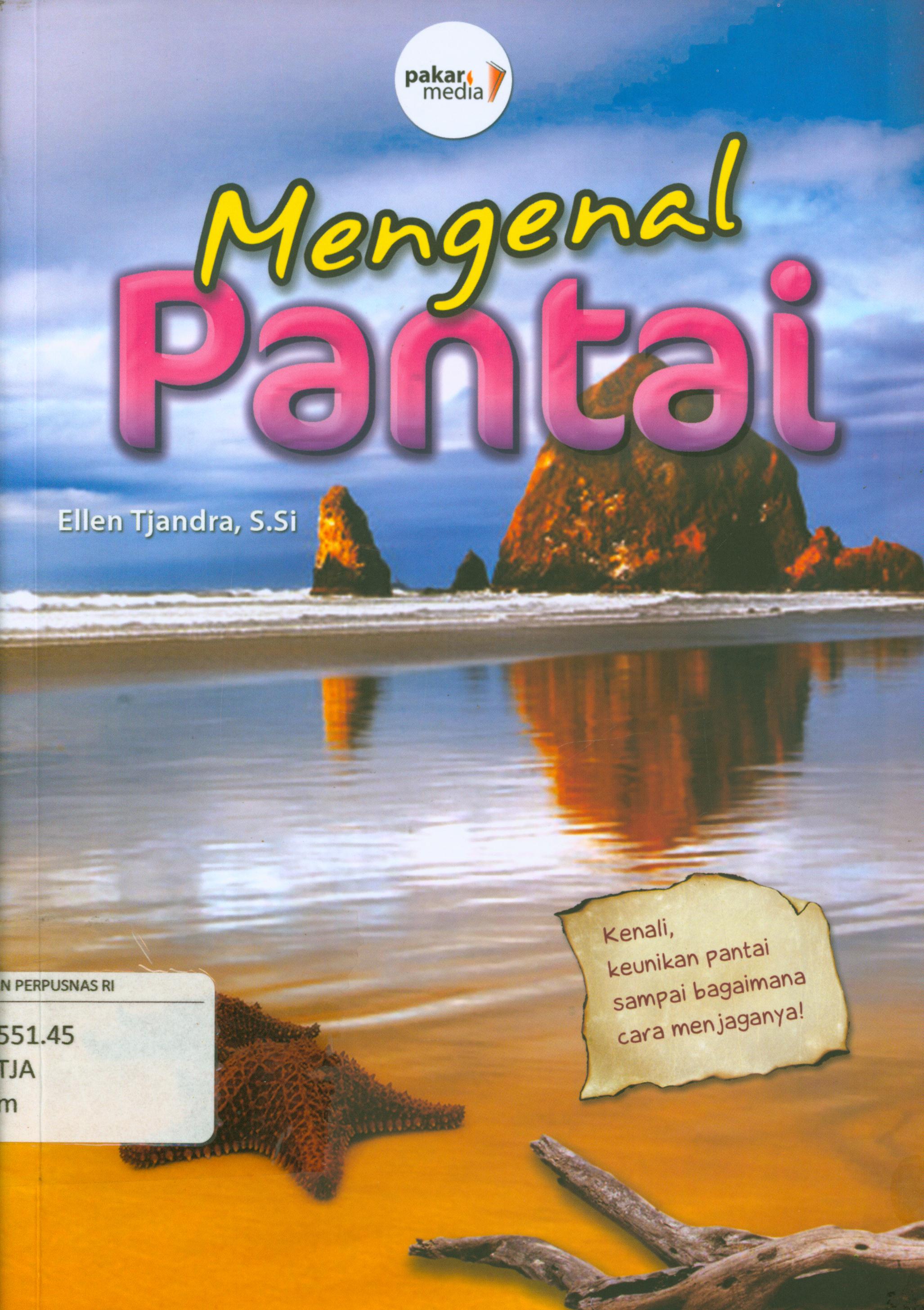 Cover Mengenal pantai / Ellen Tjandra ; editor, Diah Rahmatia R.