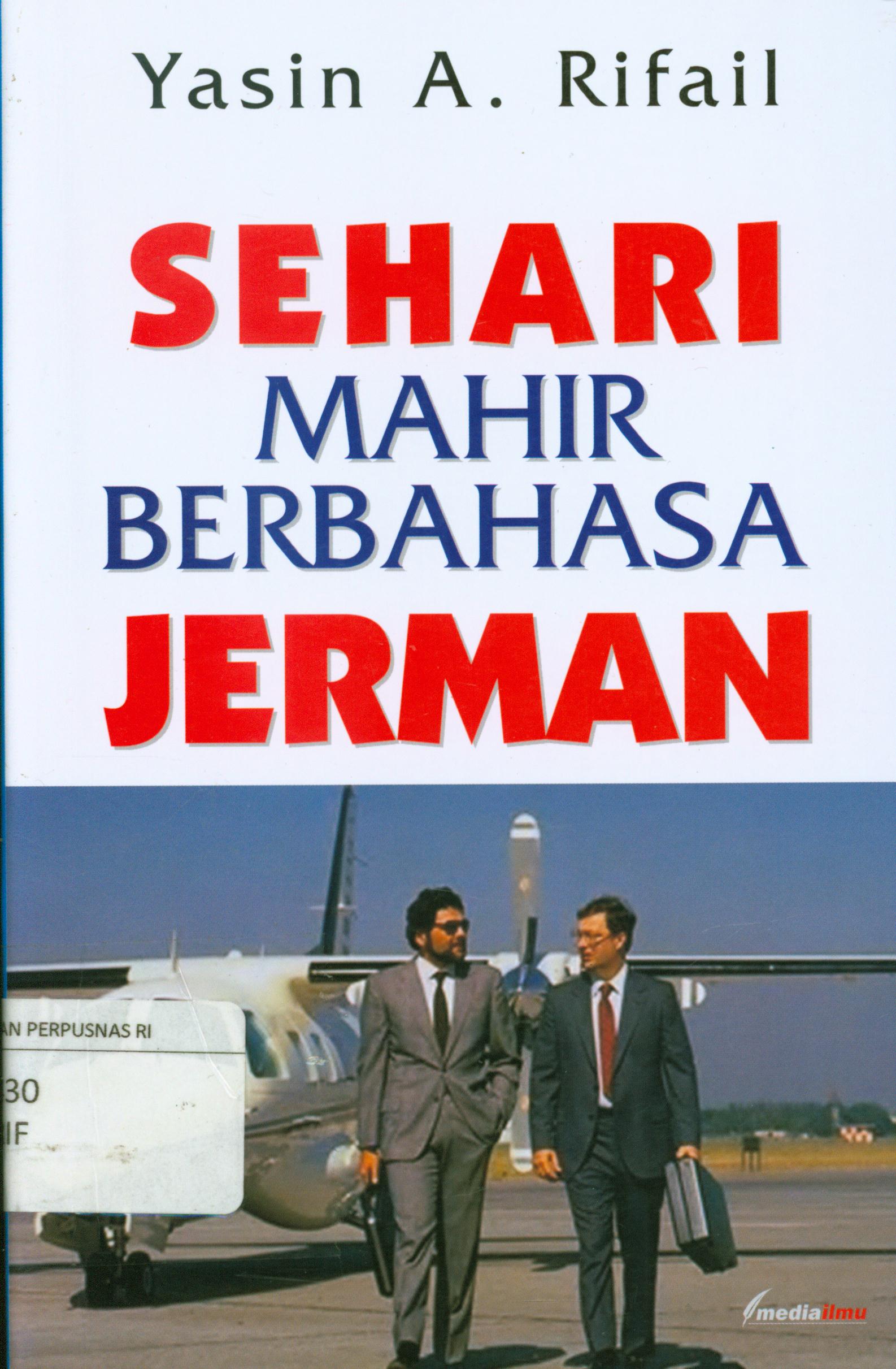Cover Sehari mahir berbahasa Jerman / Yasin A. Rifail