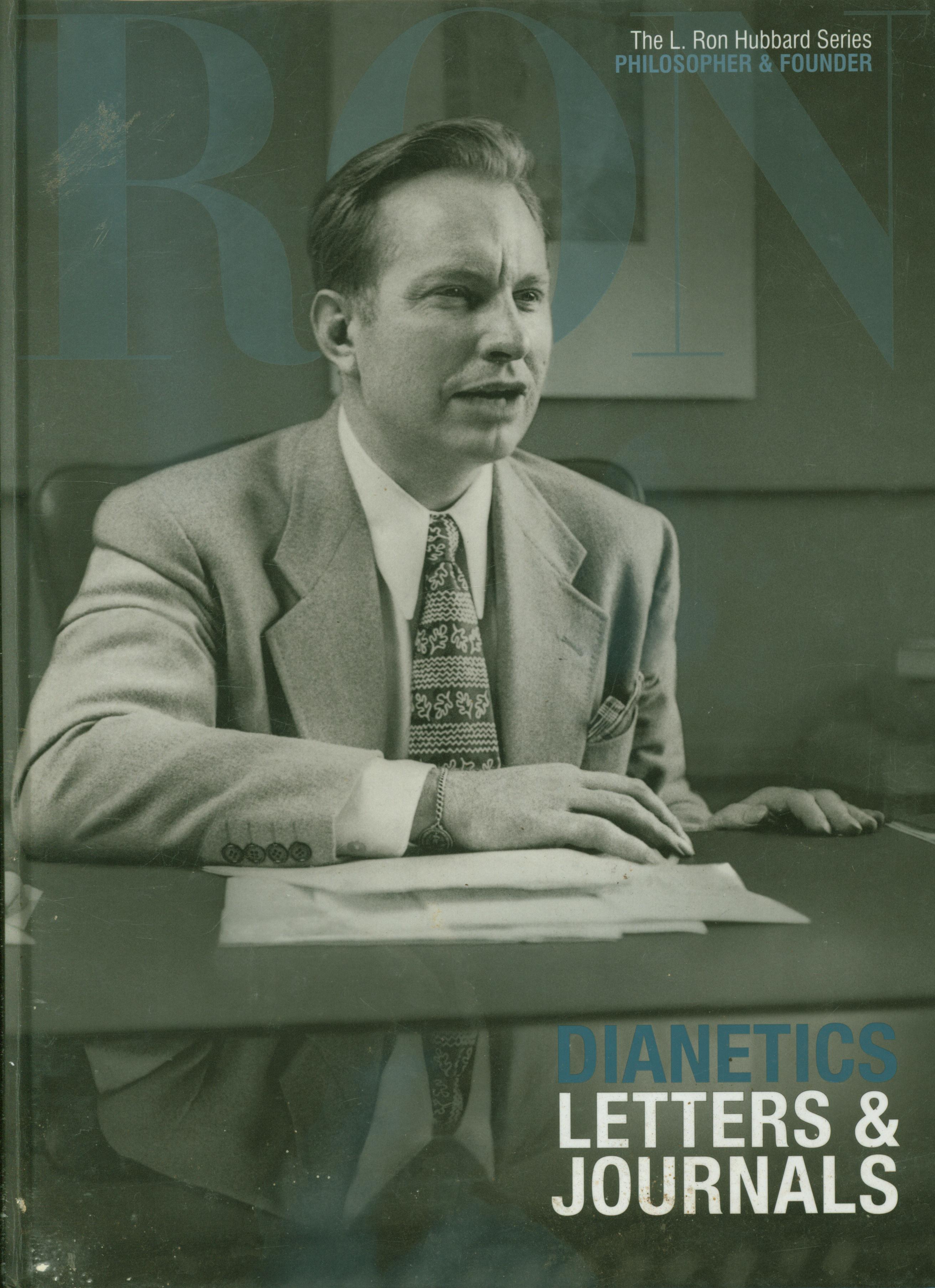 Cover Dianetics letters dan journals / The L. Ron Hubbard Series