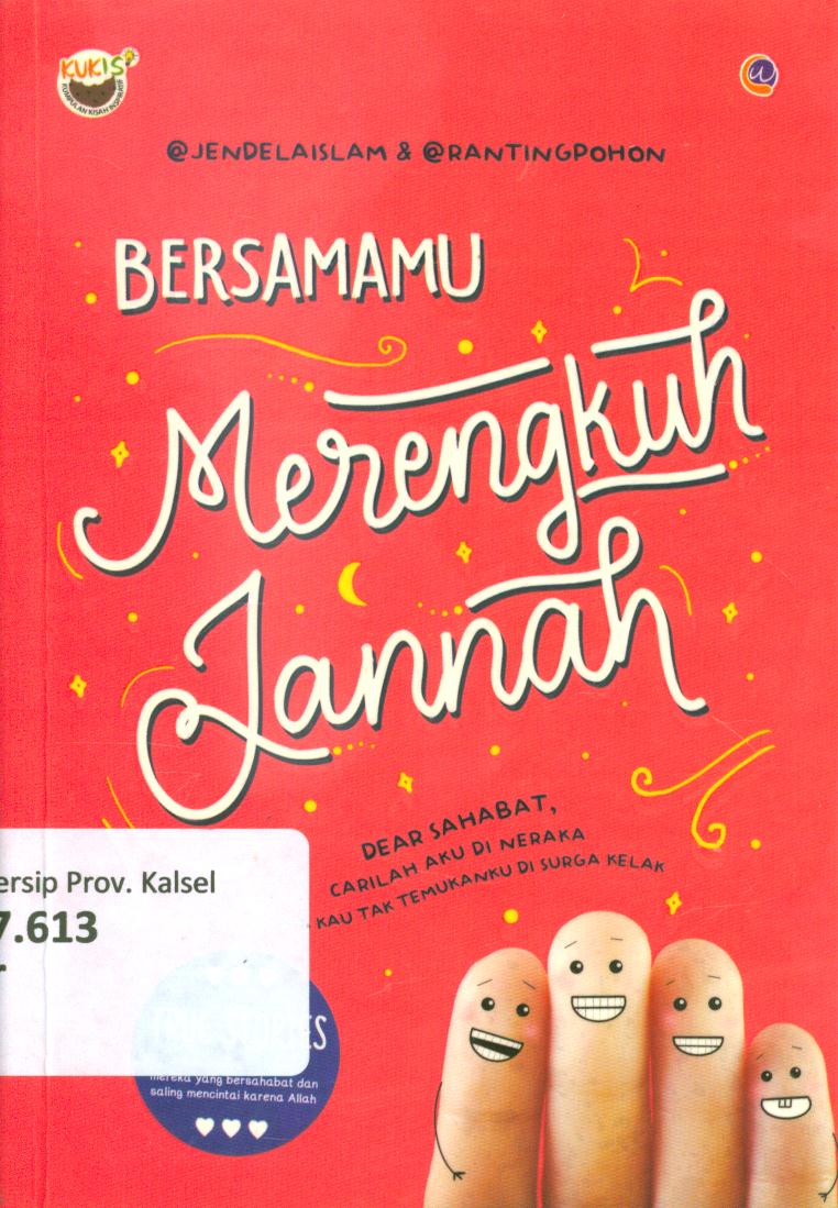 Cover Bersamamu merengkuh jannah / penyunting, ZainulMind